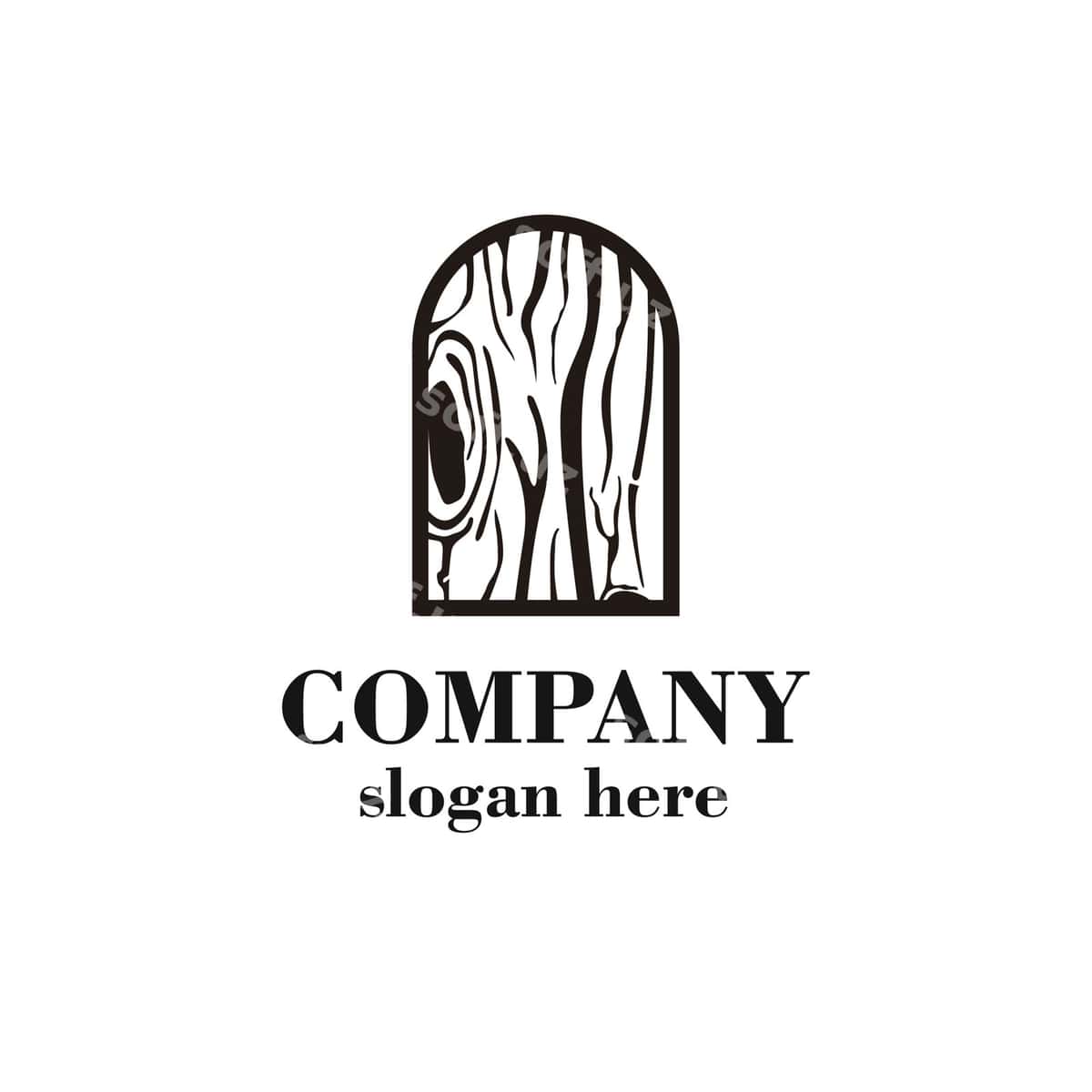 Gʻis teksturasi logo dizayn ilhomi | Wood texture logo design inspiration 1