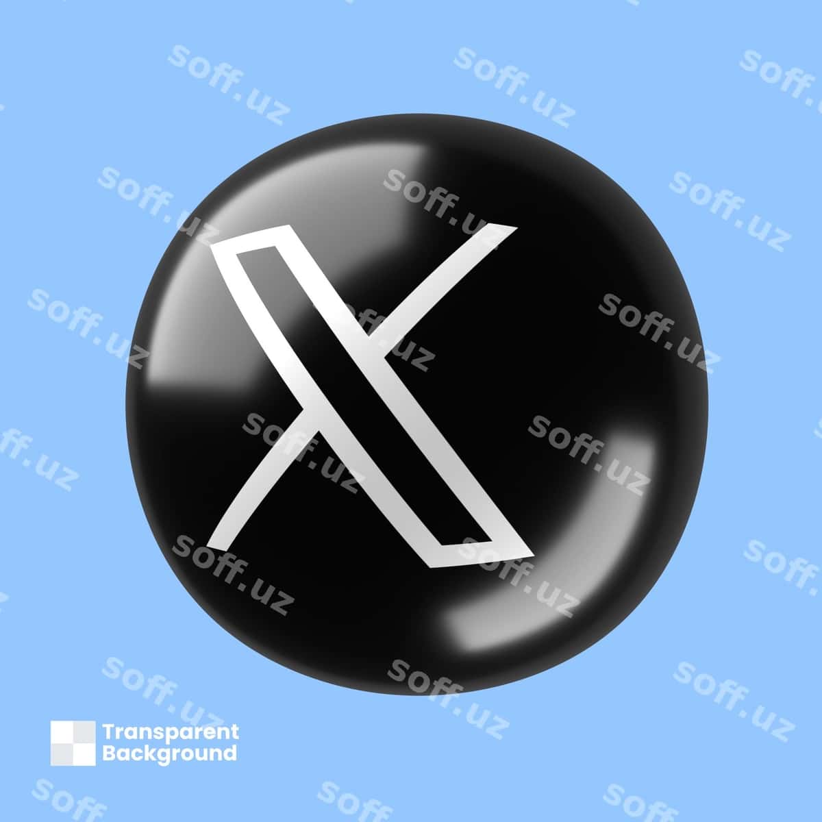 X 3d logotipi | X 3d logo 1