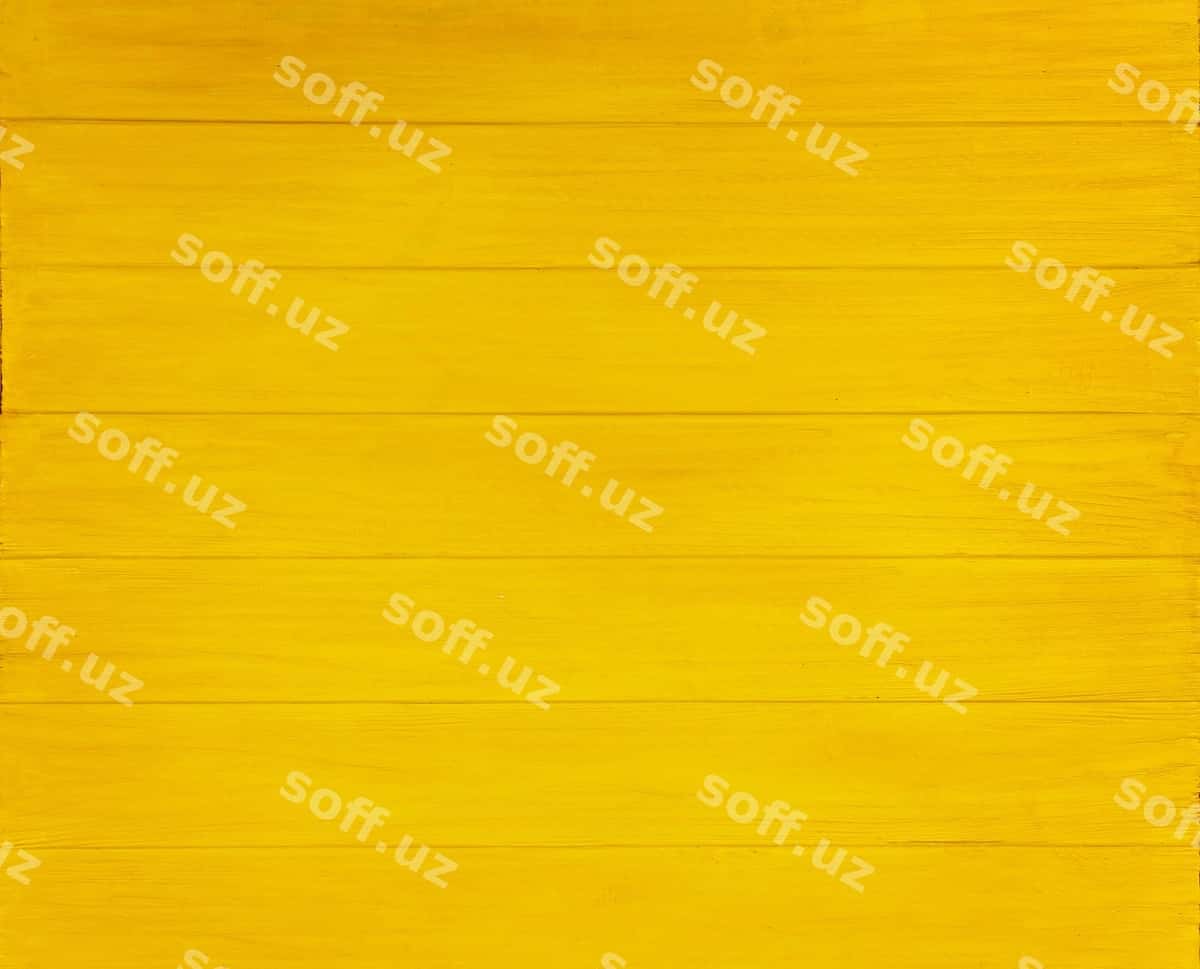 Sariq yog'och fon | Yellow wooden background 1