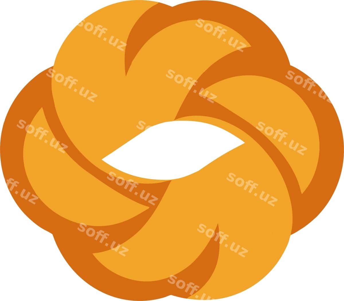 Zopf tort Shveytsariya vektor tasviri | Zopf cake switzerland vector illustration 1
