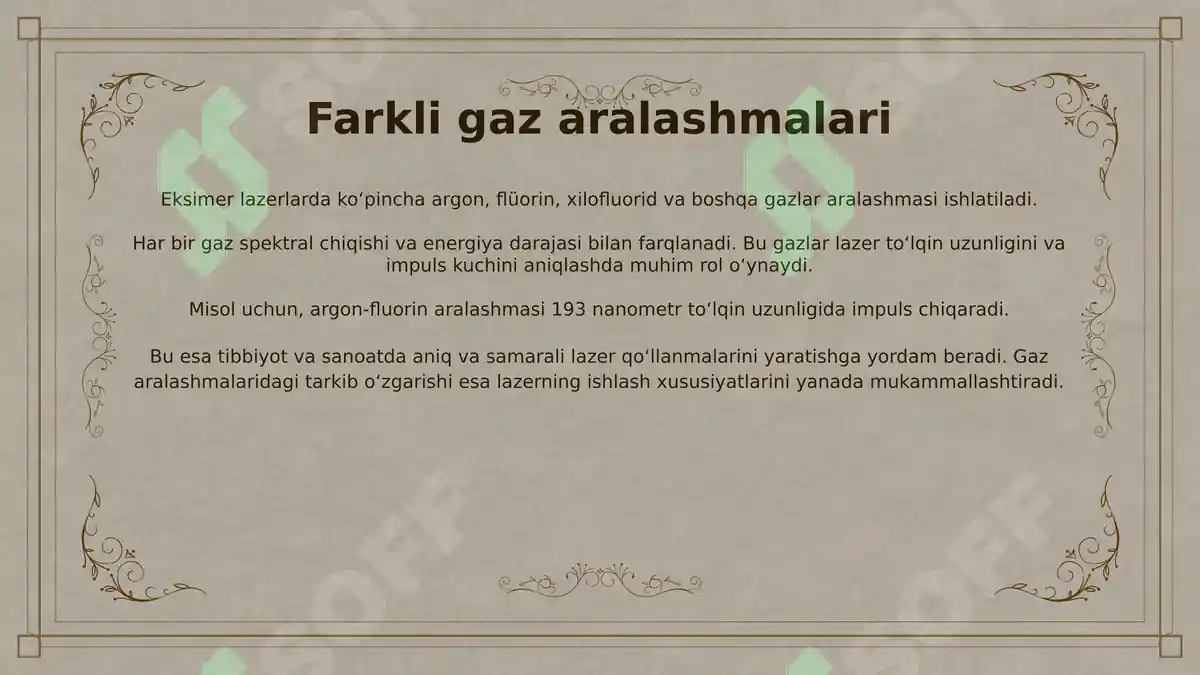 Eksimer Lazerlar 6
