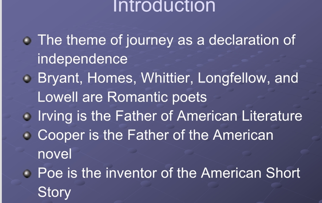 American Romanticism