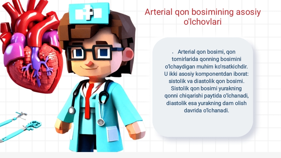 Arterial qon bosimi va periferik pulsni tibbiyotda ahamiyati