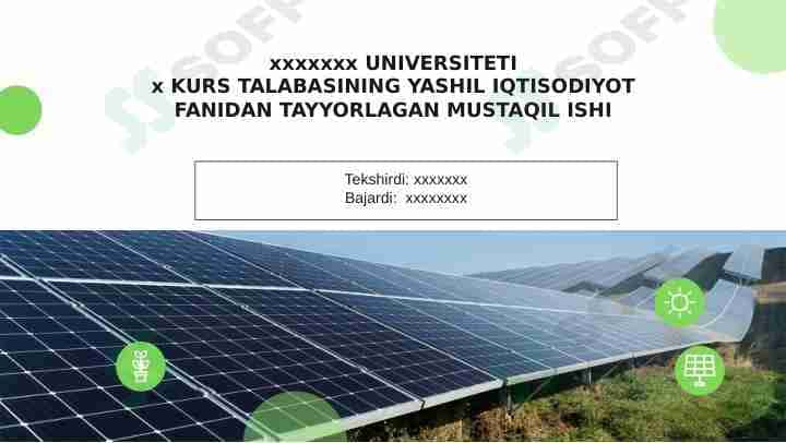 QUYOSH ENERGIYASI