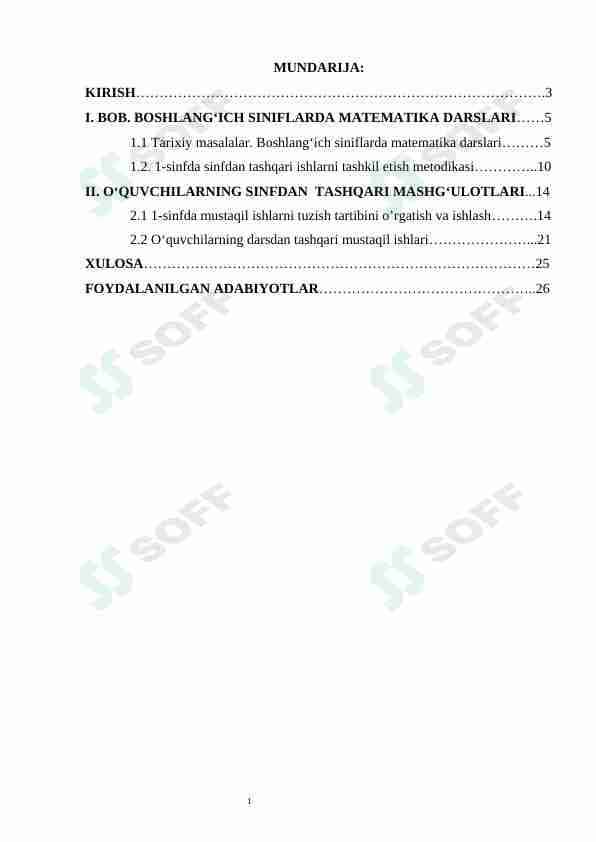 TARIXIY MASALALAR. BOSHLANGʻICH SINIFLARDA MATEMATIKA DARSLARI VA SINIFDAN TASHQARI MASHGʻULOTLARIDA TARIXIY MASALALARDAN FOYDALANISHNI OCHIB BERISH.
