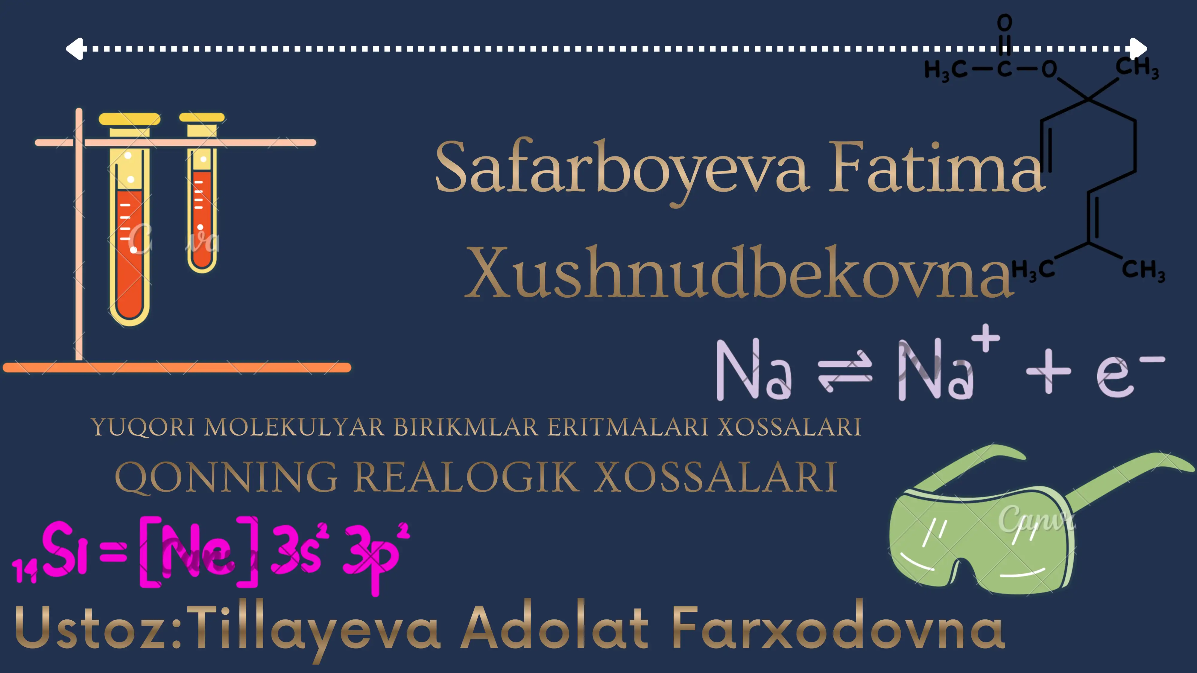 Tibbiy Kimyo mustaqil ish