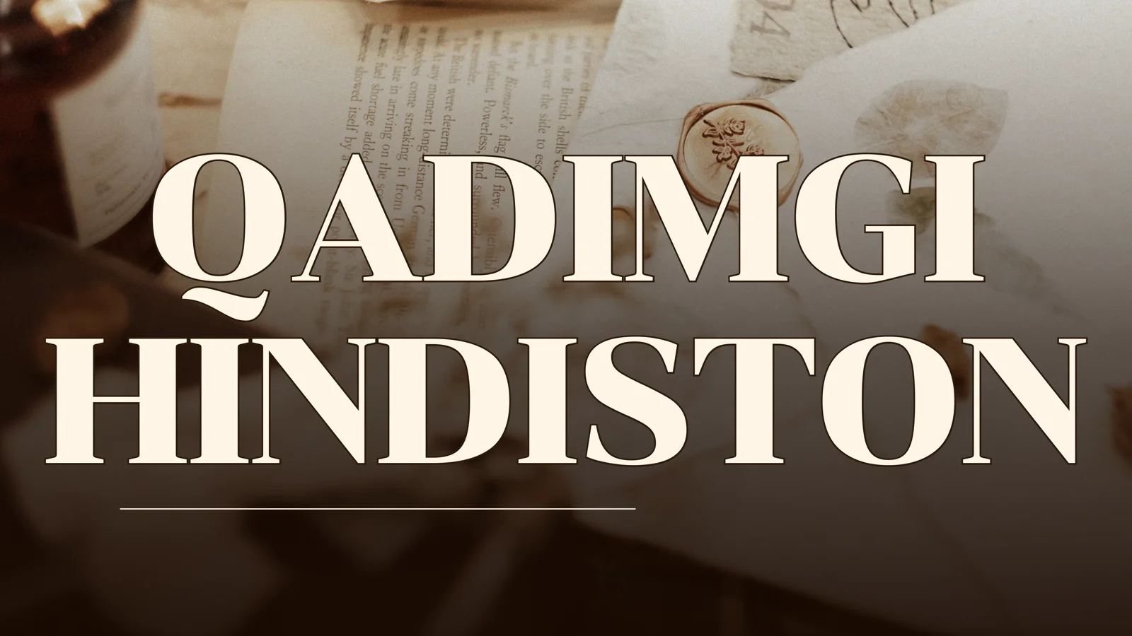 QADIMGI HINDISTON