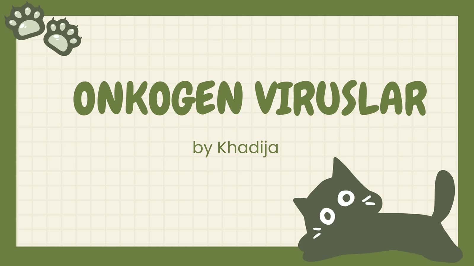 ONKOGEN VIRUSLAR
