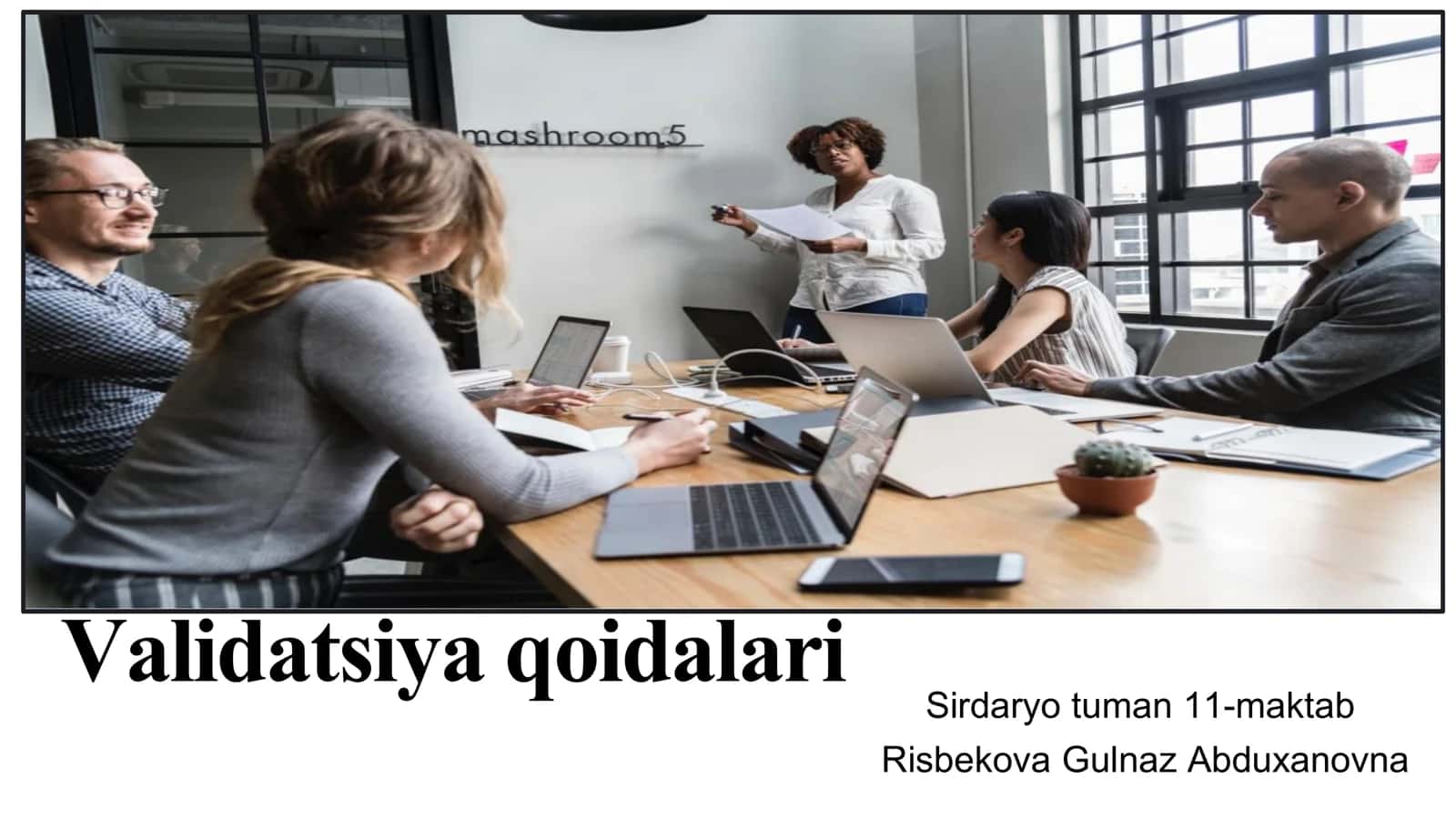 Validatsiya qoidalari
