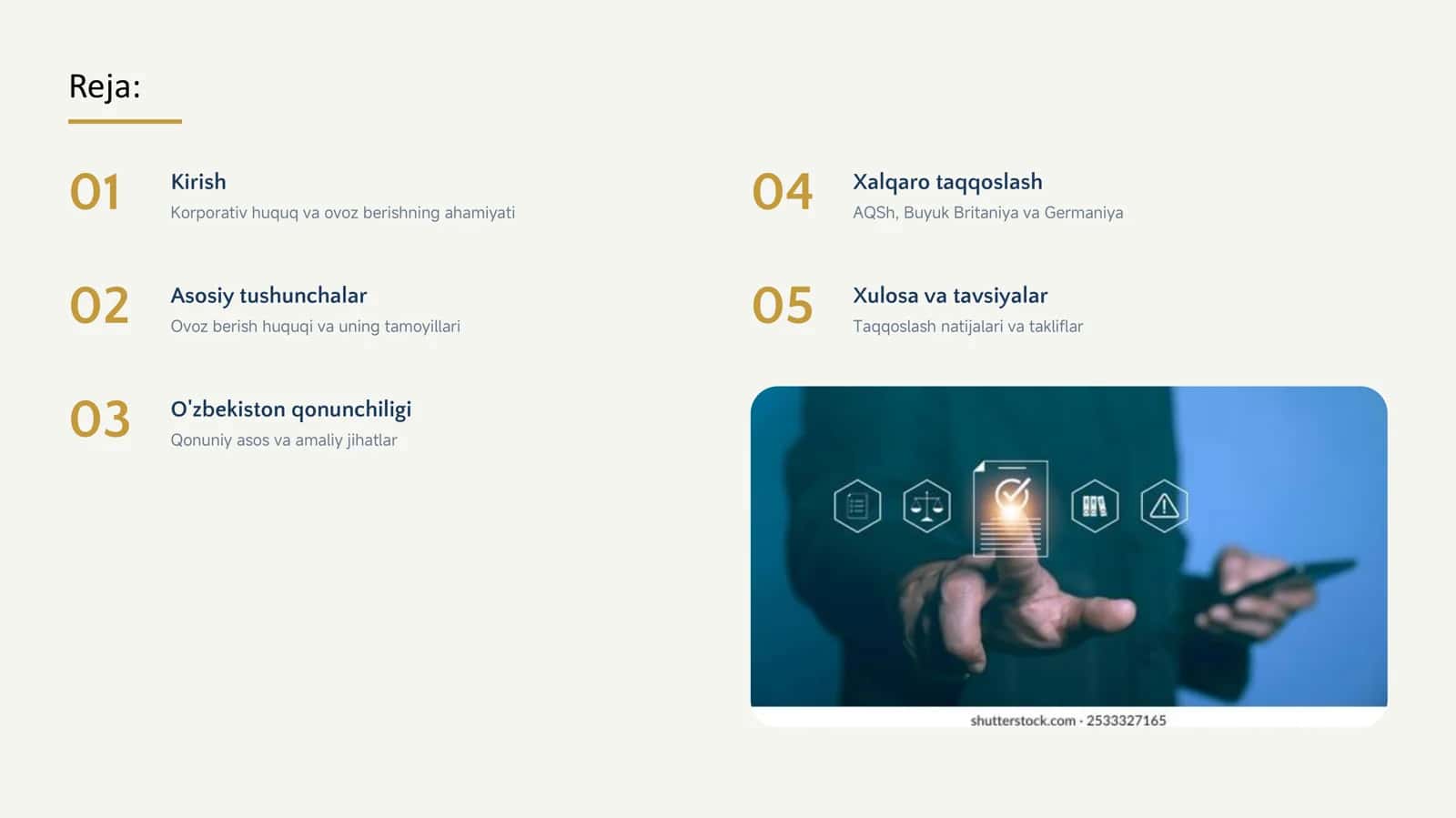 Aksiyadorlarning umumiy yig'ilishda ovoz berishi