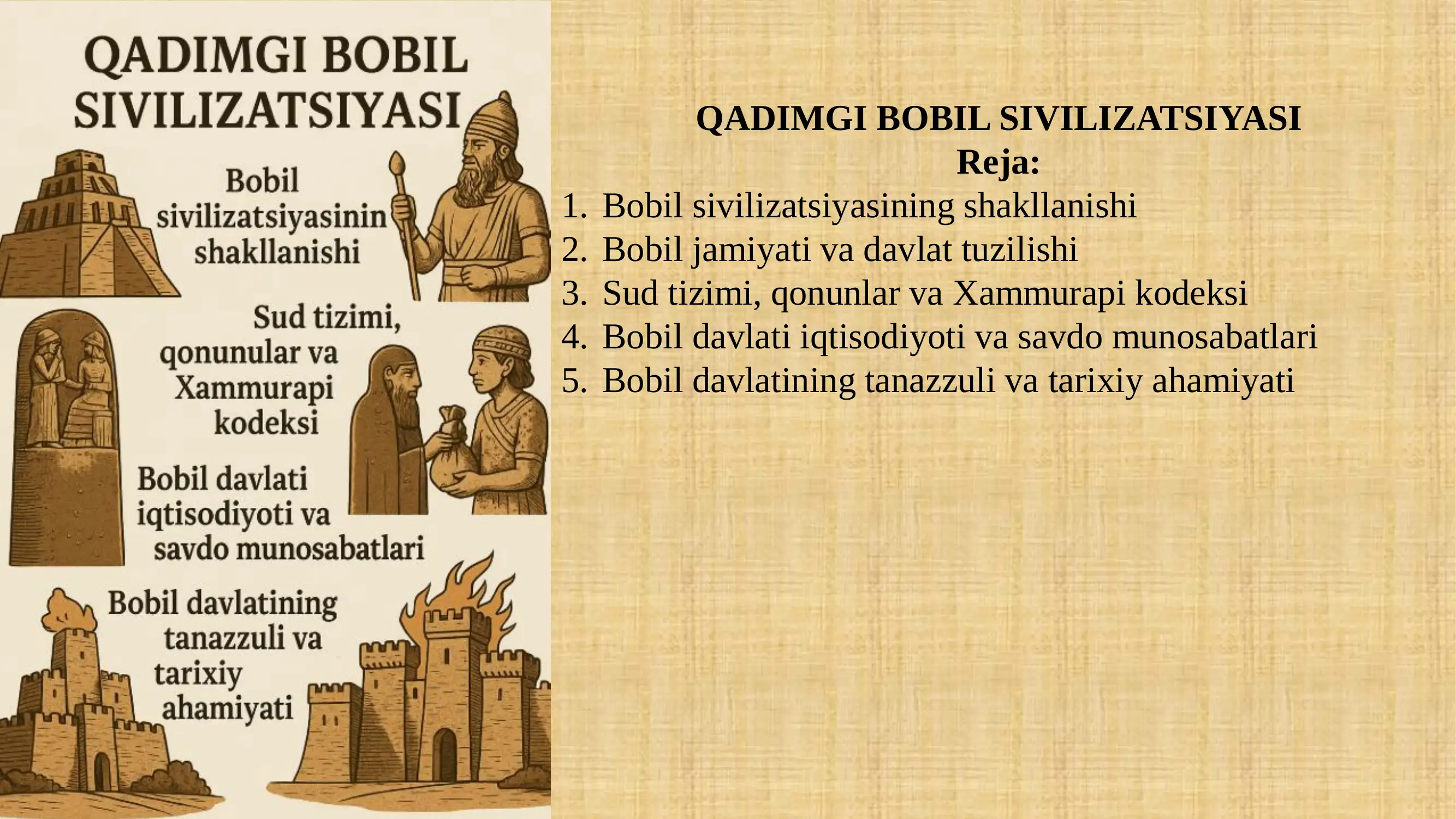 QADIMGI BOBIL SIVILIZATSIYASI