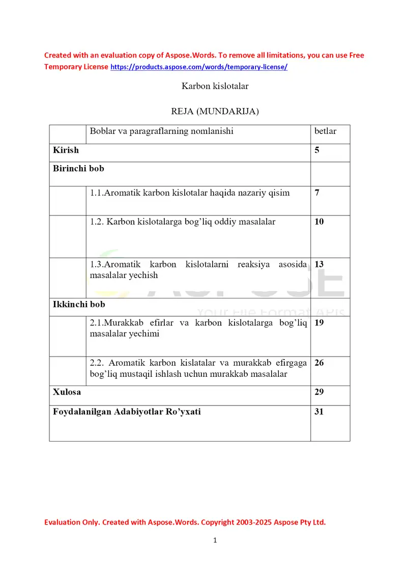 Karbon kislotalar