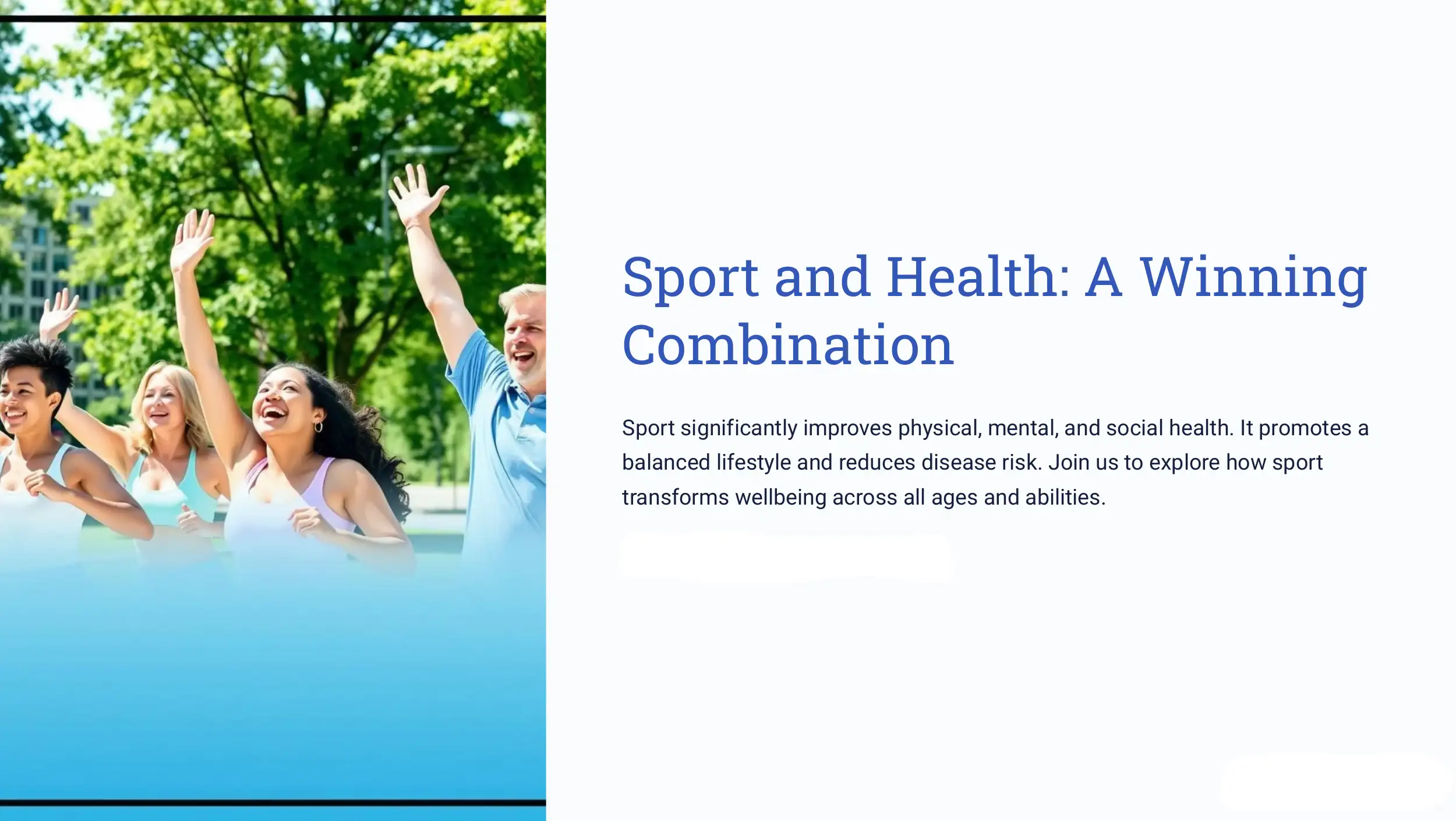Sport and Health