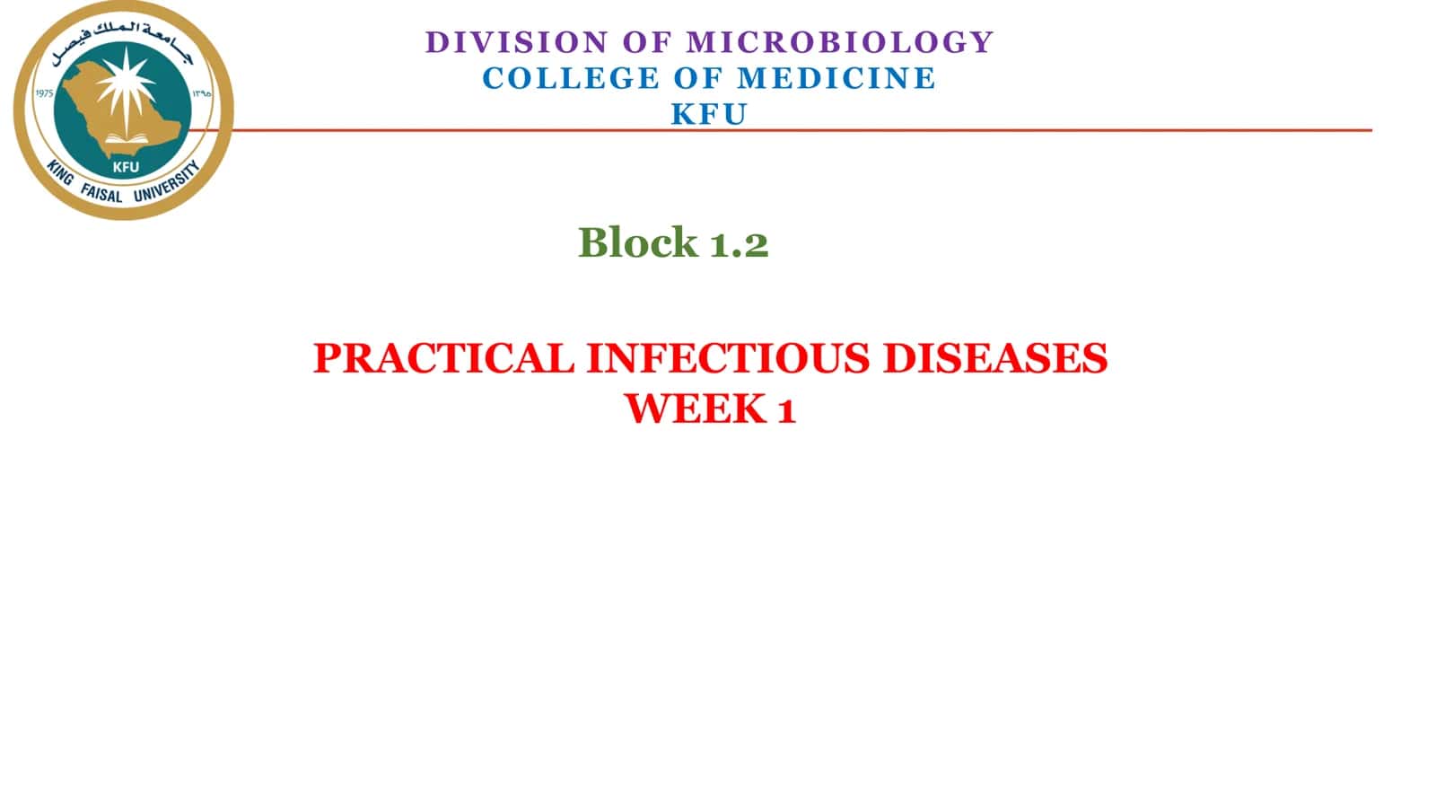Practical Infectious Diseases