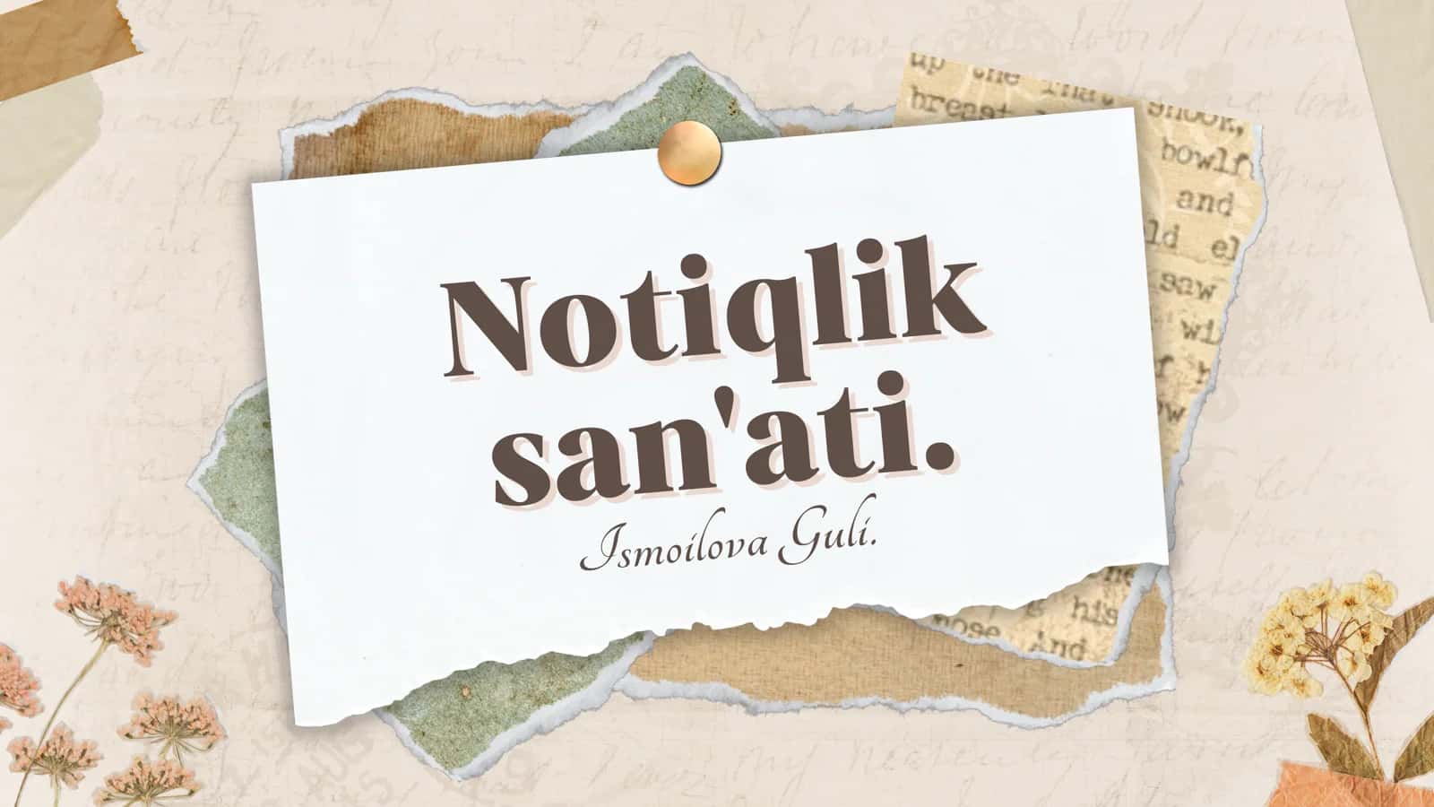 Notiqlik sanati