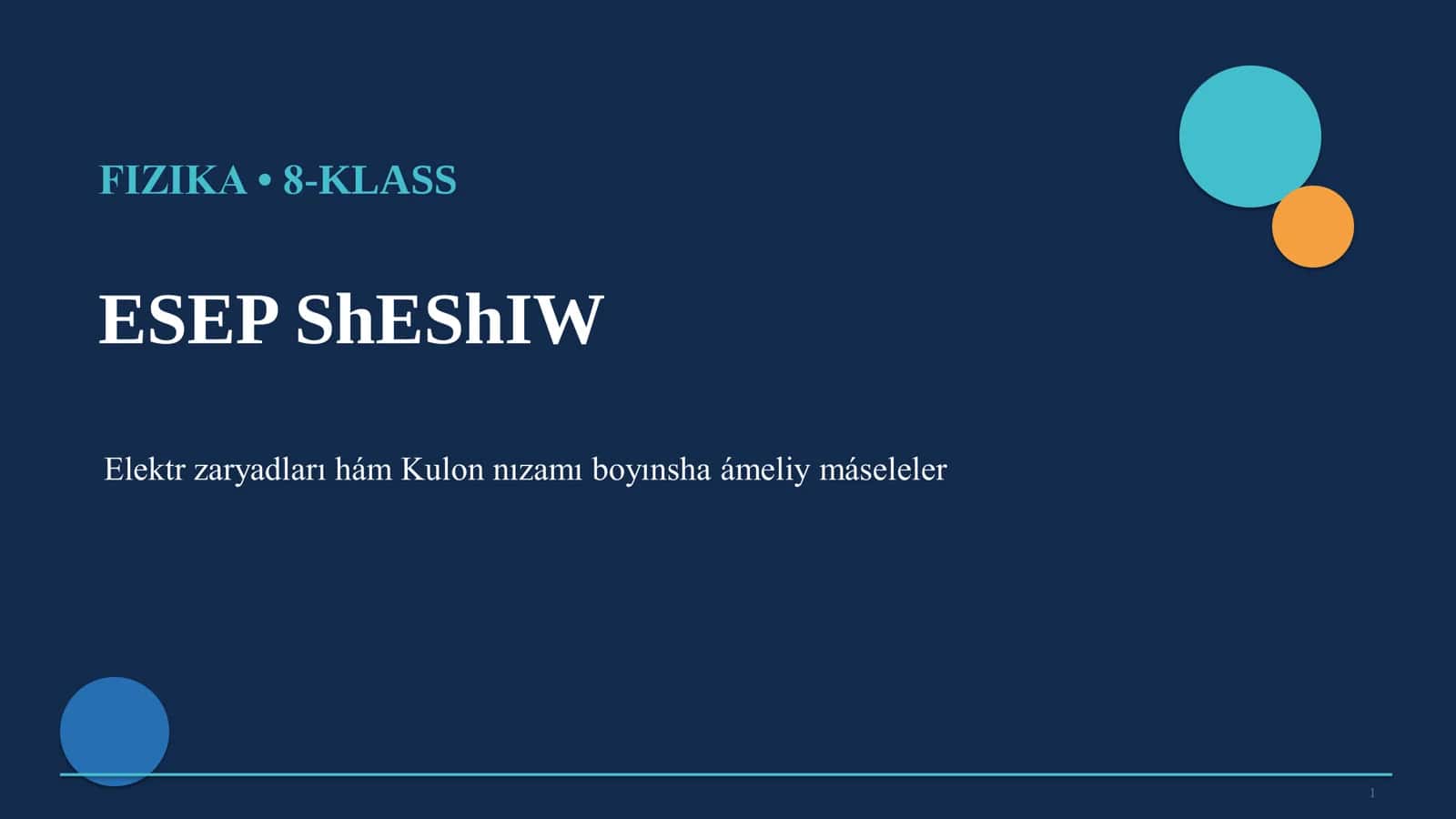 Esep sheshiw