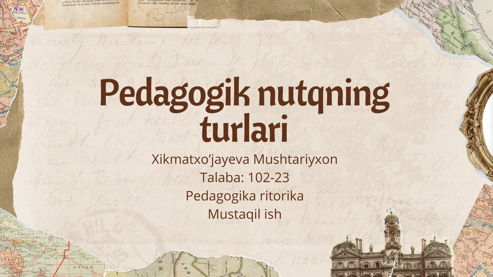 Pedagogik nutqning turlari