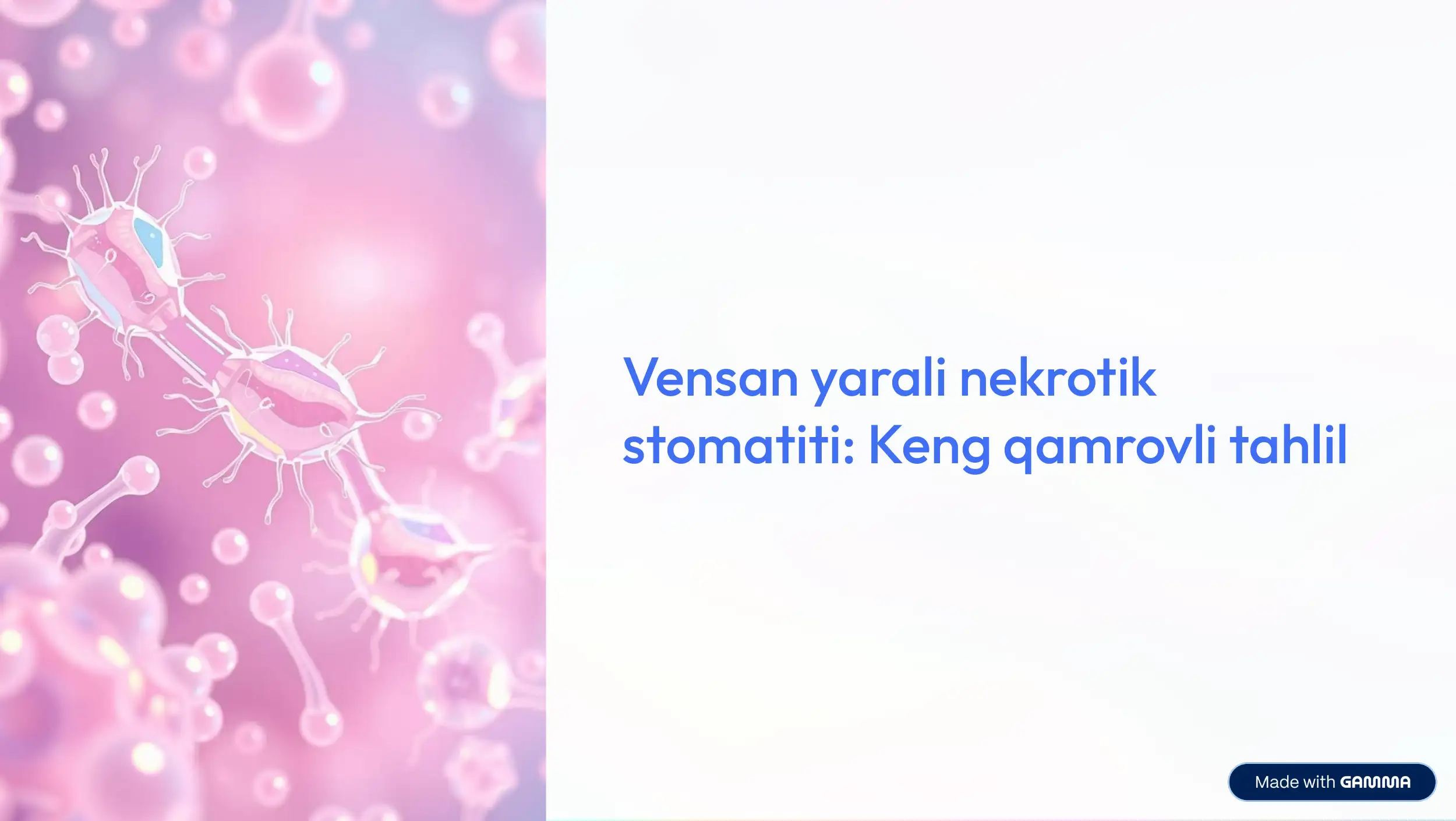 Vensan yarali nekrotik stomatiti