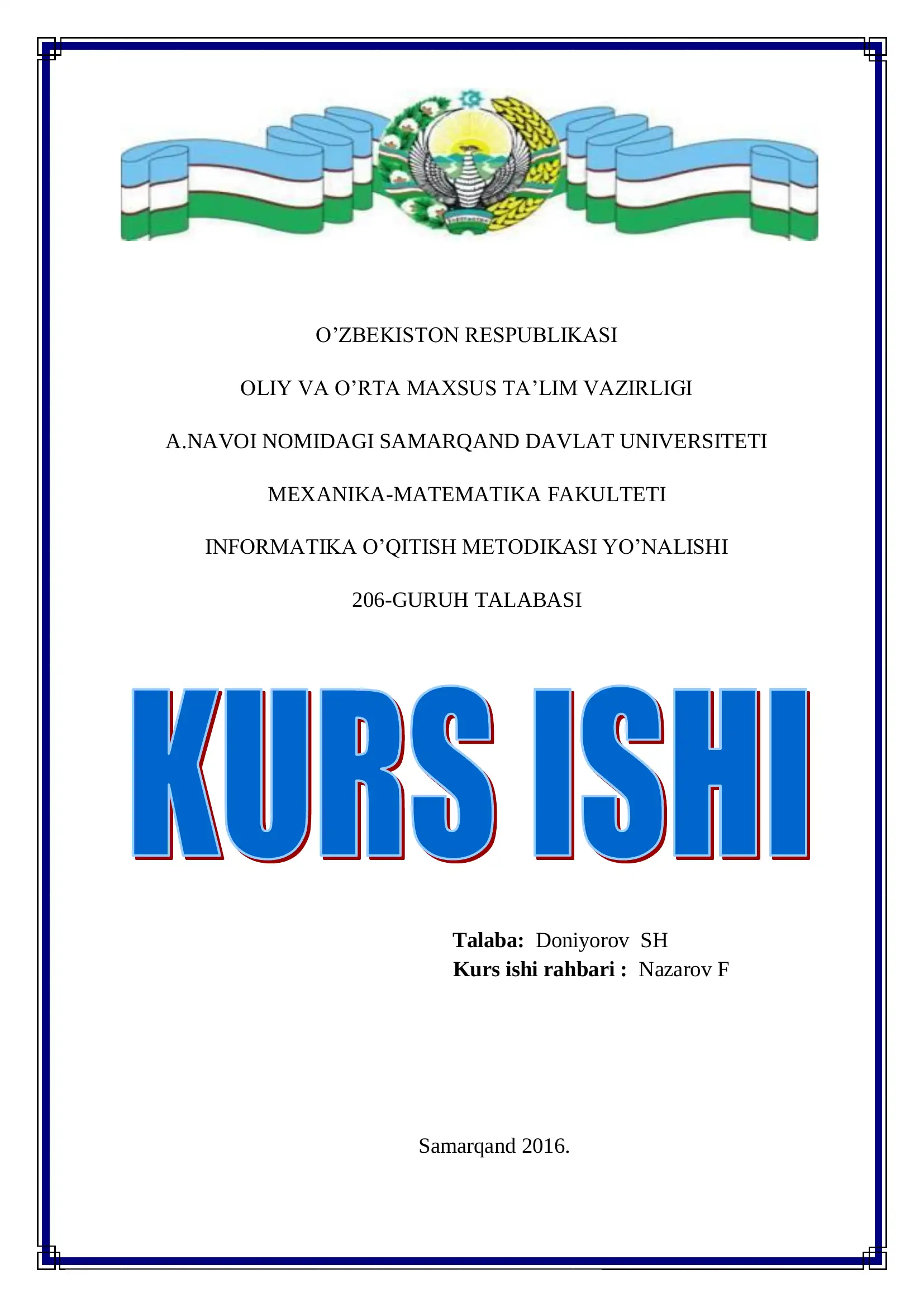 C++ tilida malumotlar ombori bilan ishlash