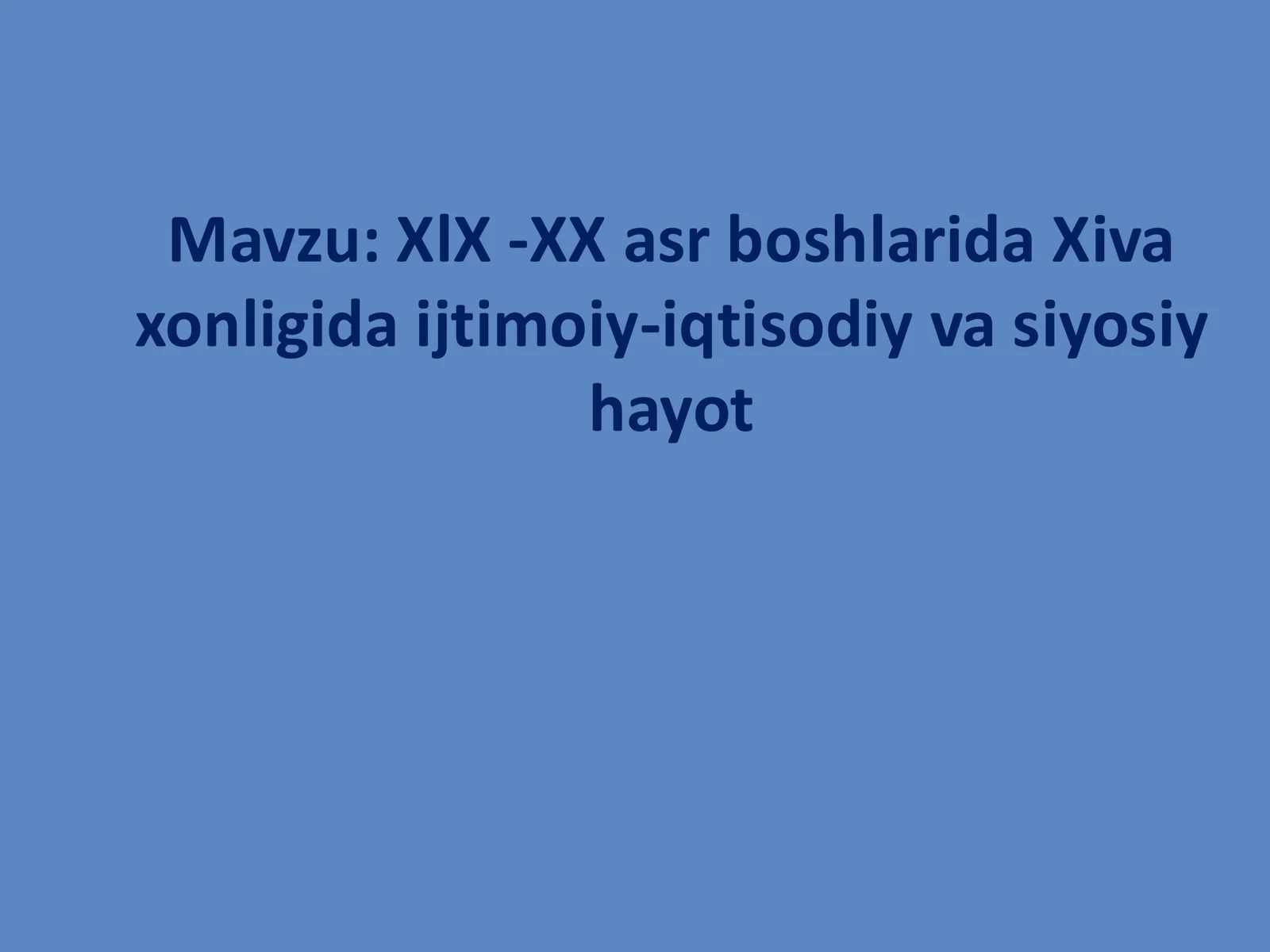 Xiva xonligi