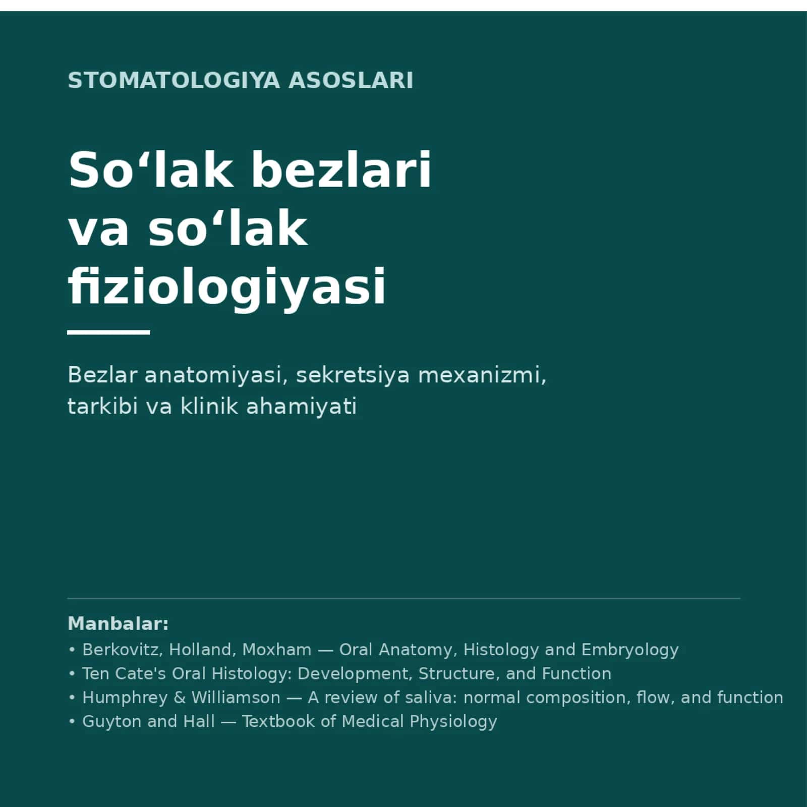 So'lak bezlari