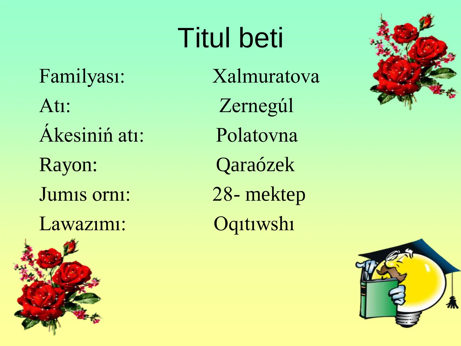 6-sinf Tabiiy fan Linzalar mavzusida dars ishlanma (Qoraqalpoq tilida)