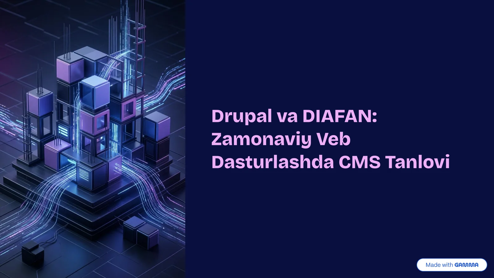 Drupal va DIAFAN Zamonaviy_Veb_Dasturlashda_CMS_Tanlovi