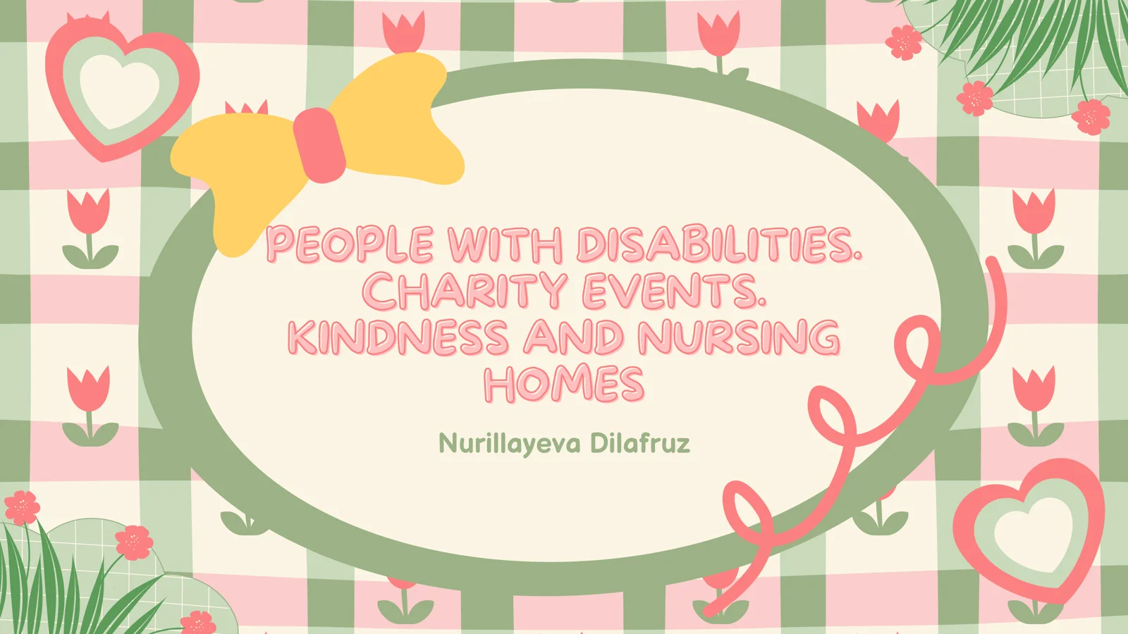 PEOPLE WITH DISABILITIES