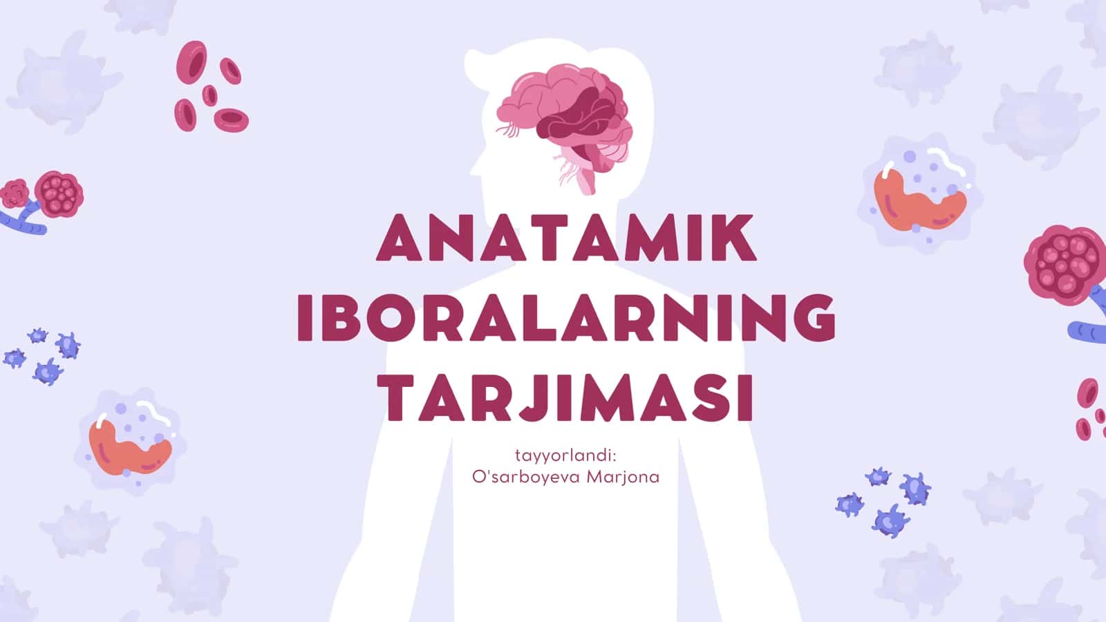 ANATAMIK IBORALARNING TARJIMASI