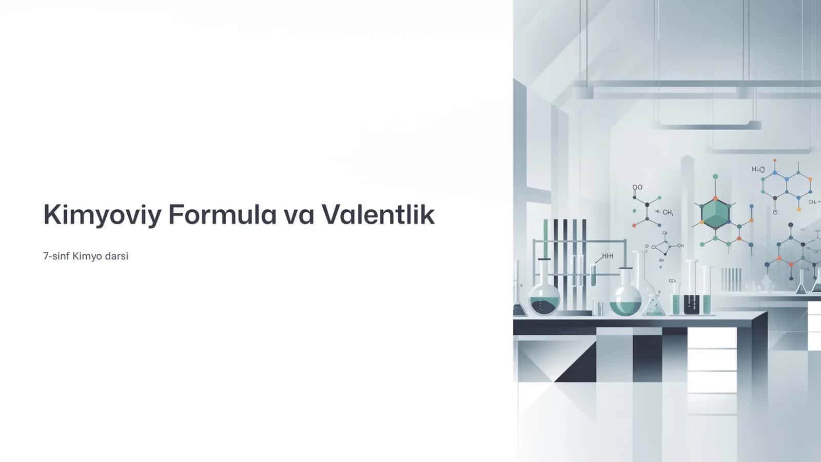 Kimyoviy Formula va Valentlik