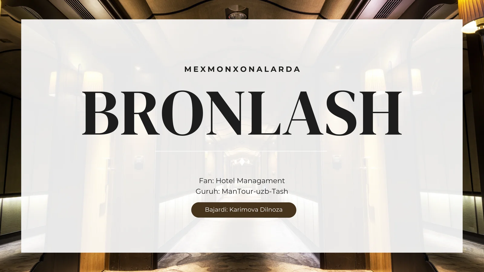 BRONLASH