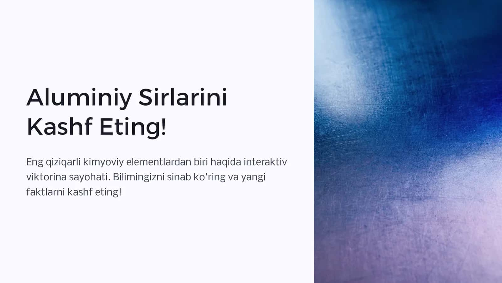 Aluminiy Sirlarini