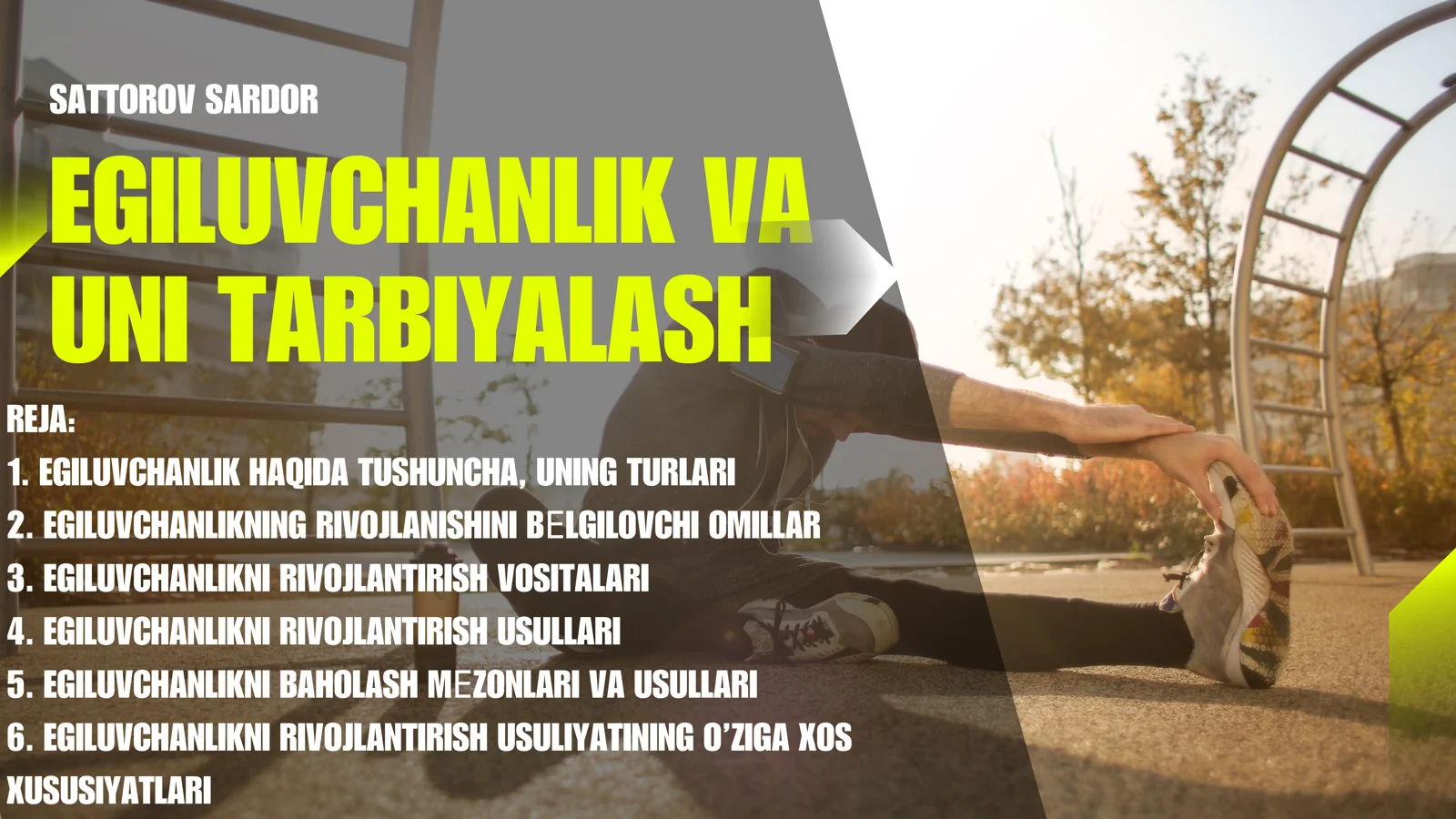 Egiluvchanlik va Uni Tarbiyalash