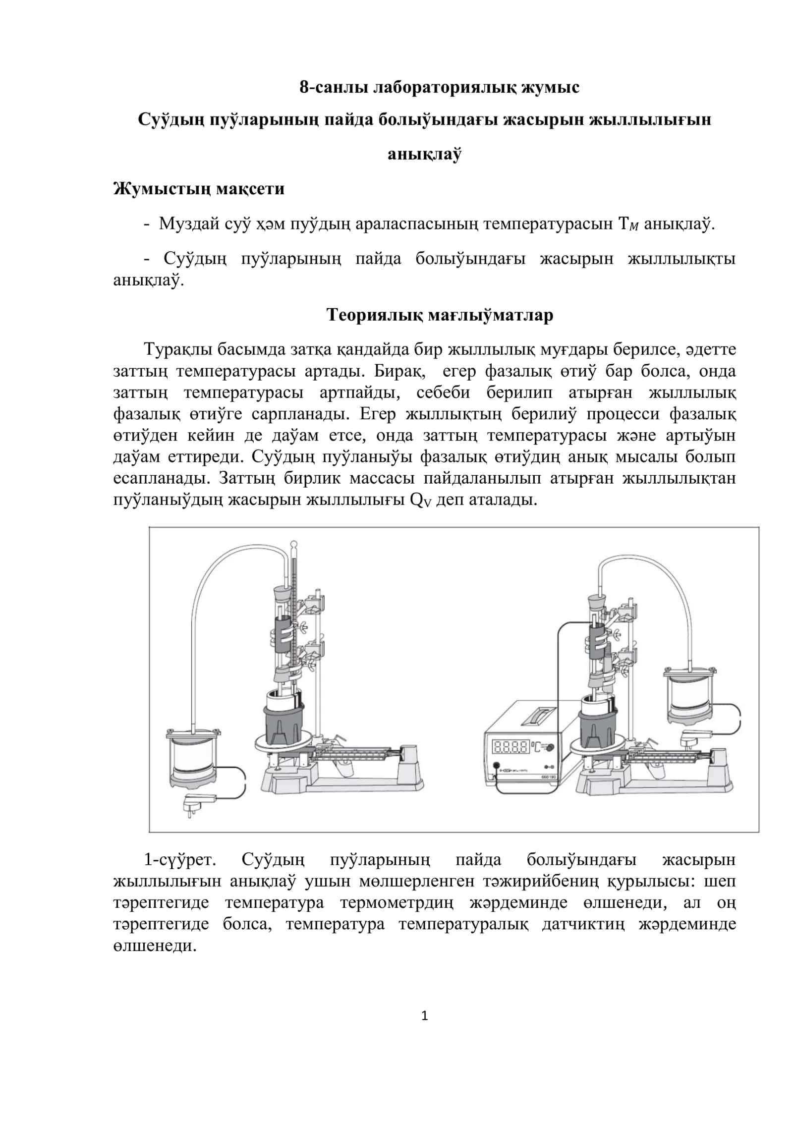 8-санлы лабораториялық жумыс