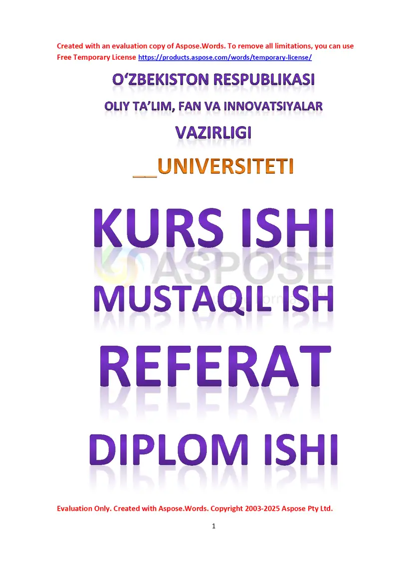 PRAGMATICS AND STYLISTICS (Kurs ishi / Mustaqil ish / Referat)