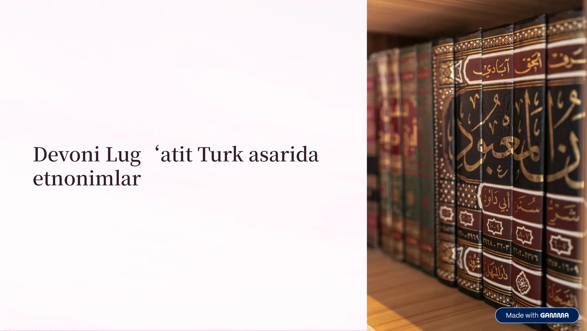 Devoni Lug8atit Turk