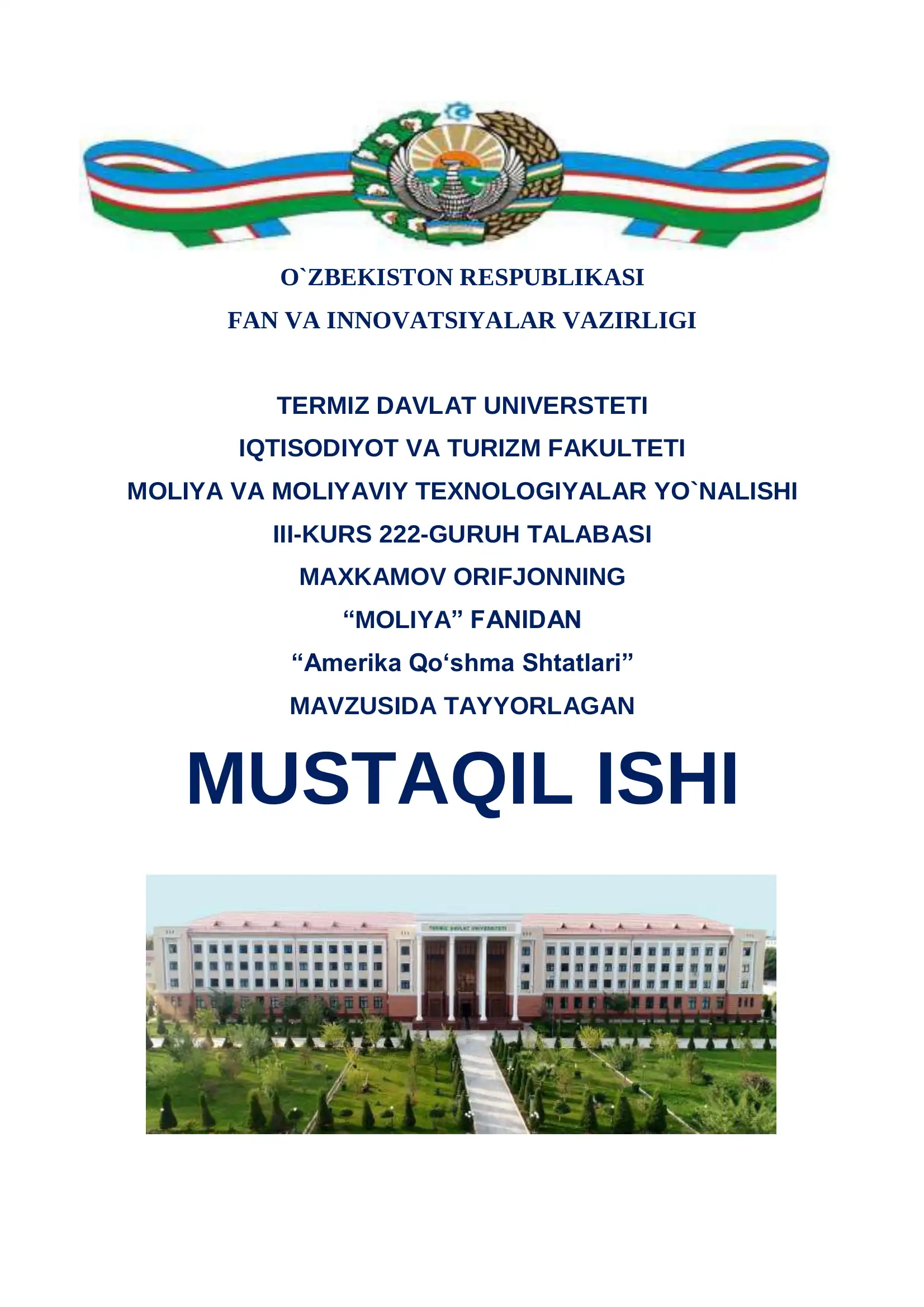 Amerika Qoʻshma Shtatlari