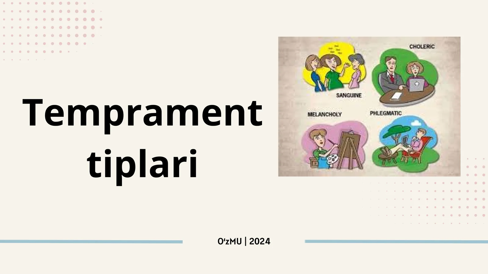 Temprament tiplari
