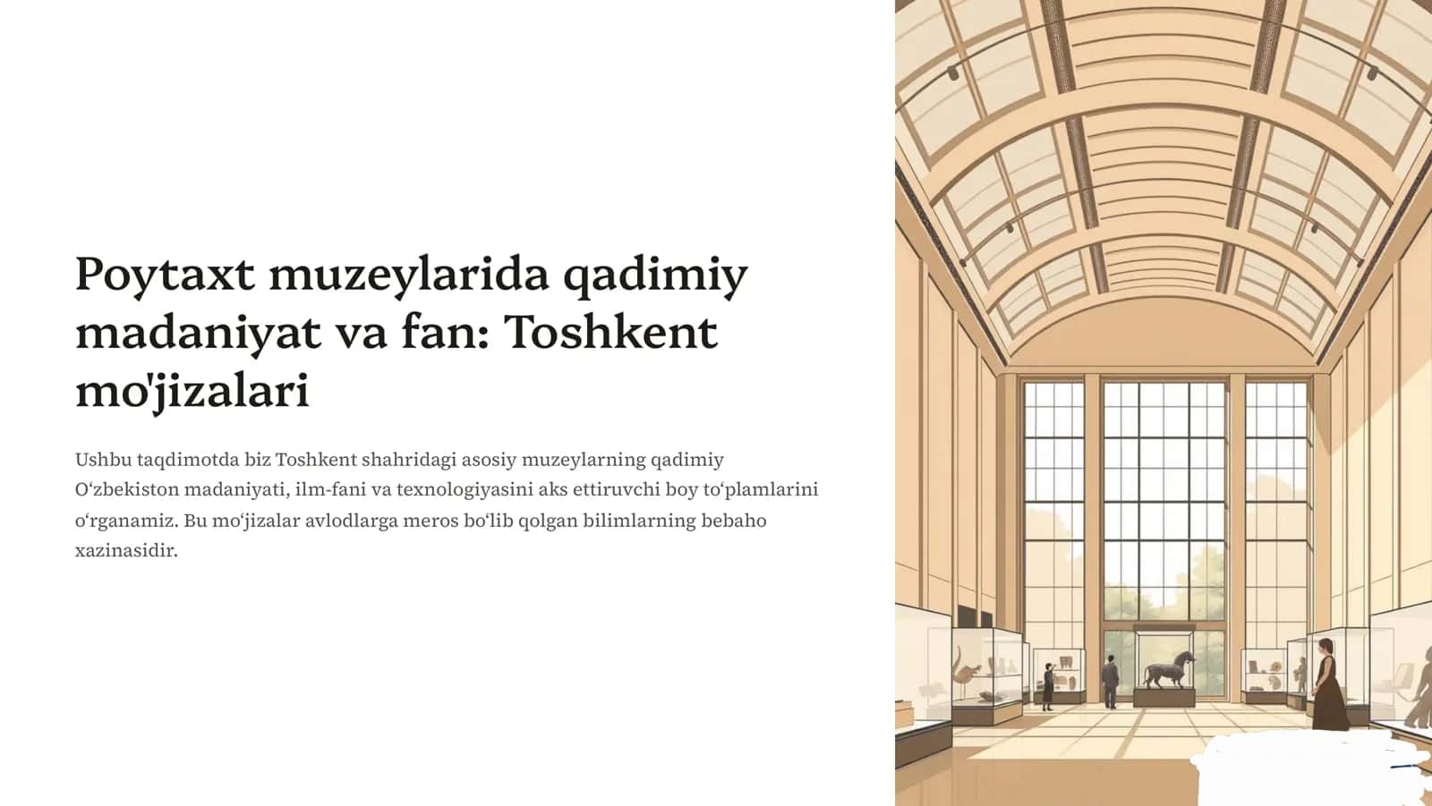 Toshkent Muzeylari Qadimiy Madaniyat va Fan