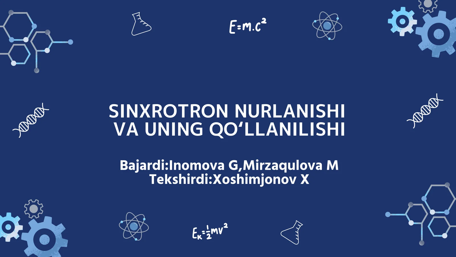 SINXROTRON NURLANISHI