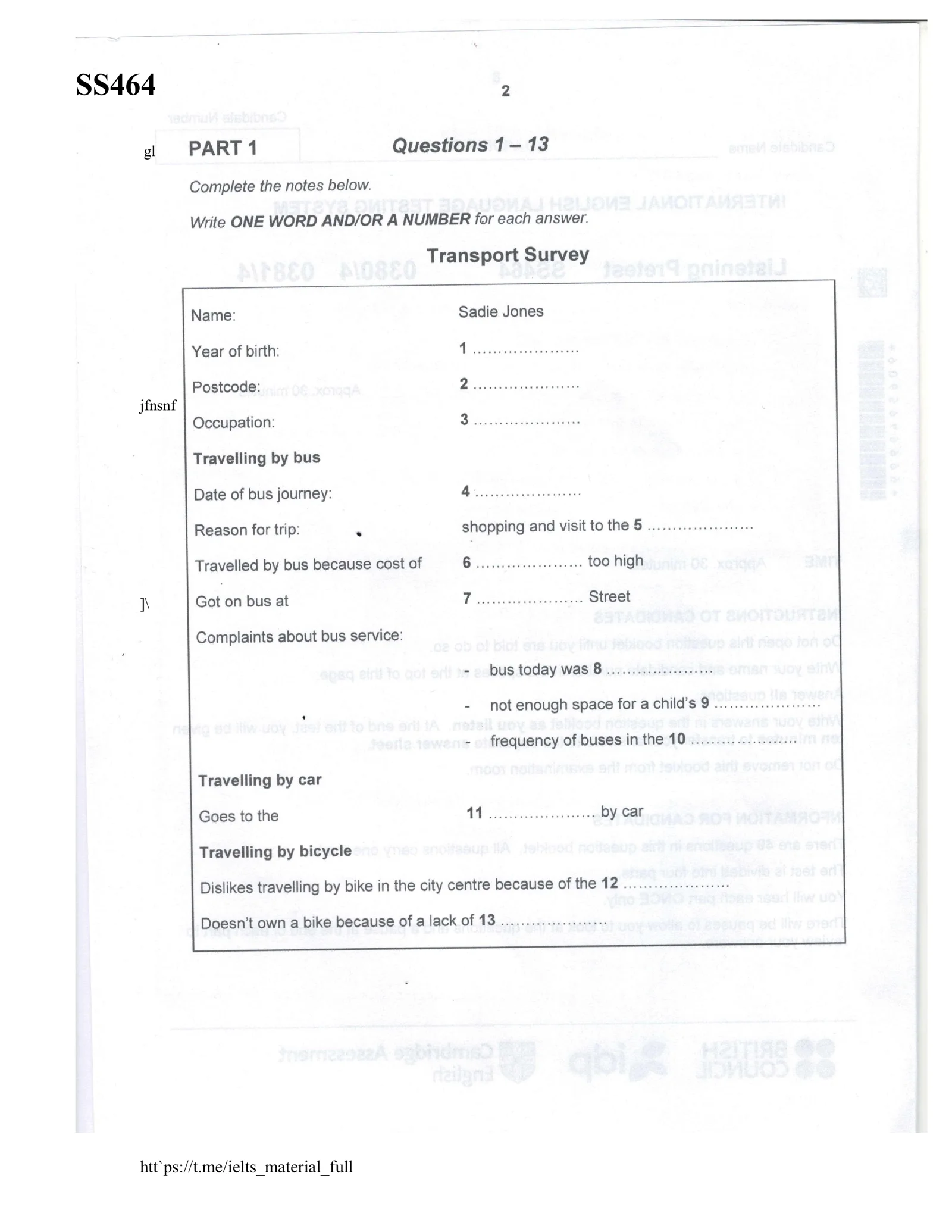 IELTS material full
