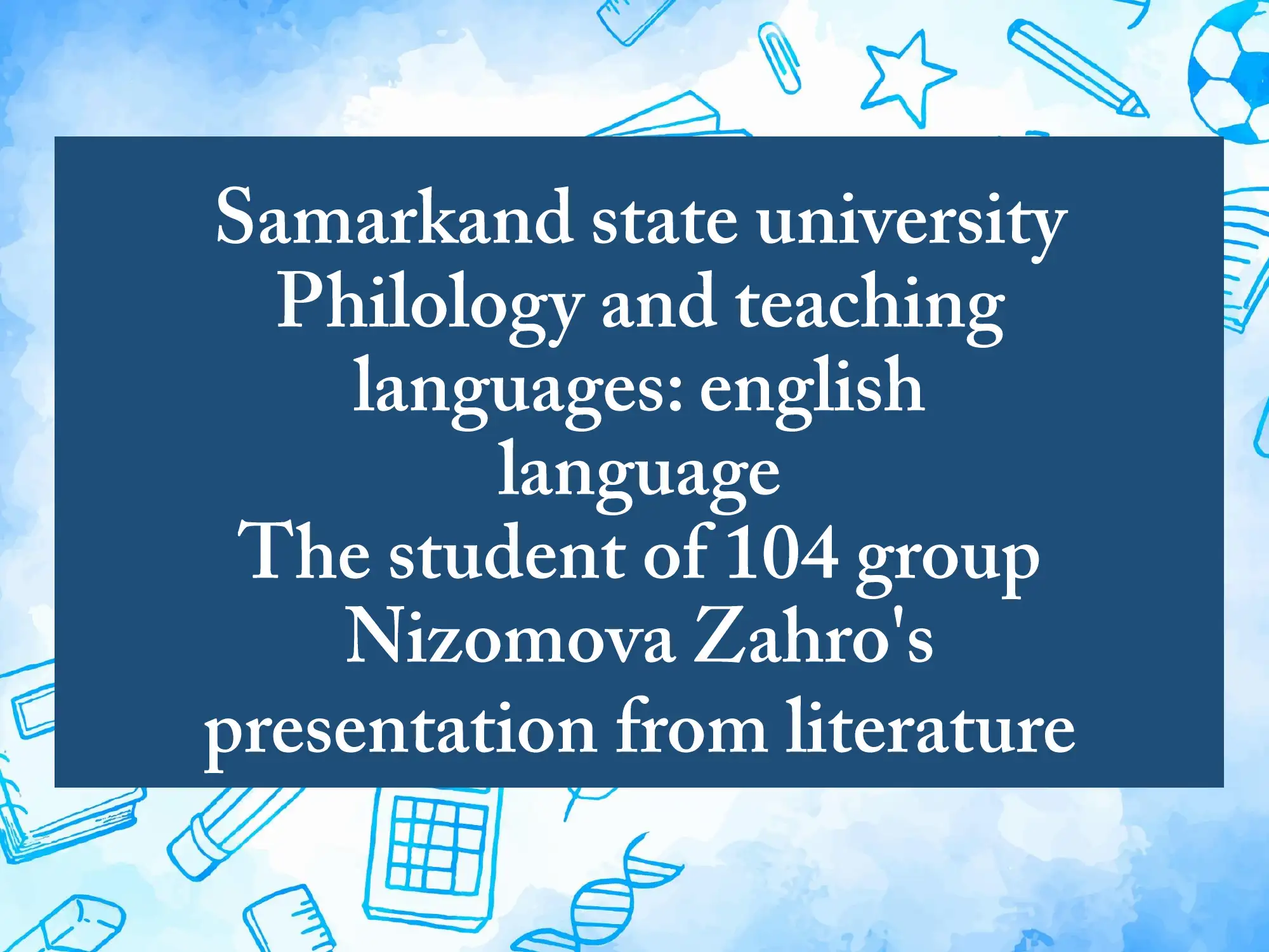 LITERATURE AND IDENTITY: ANALYZE HOW LITERATURE EXPLORES AND CONSTRUCTS PERSONAL AND CULTURAL IDENTITIES