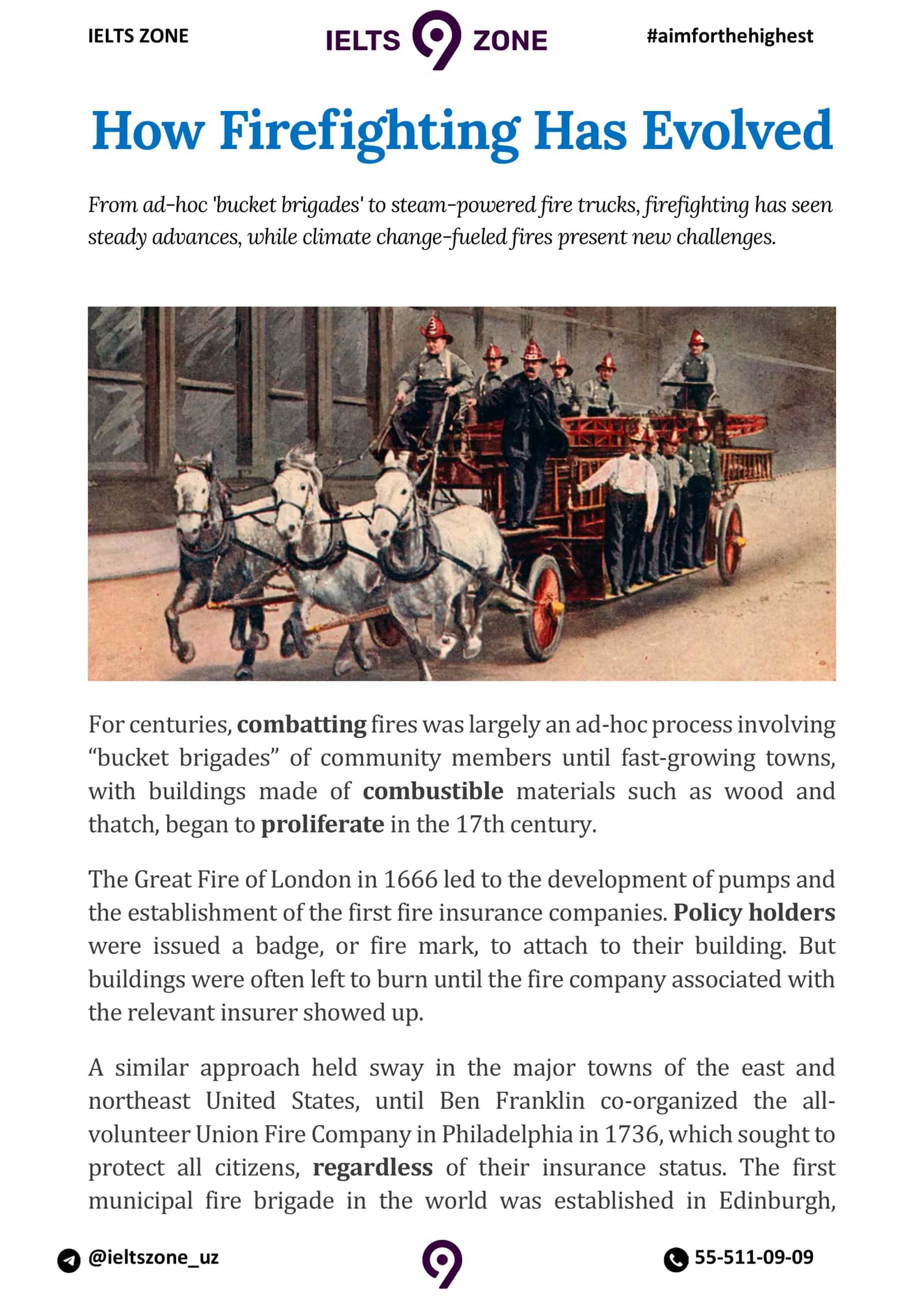 How Firefighting Has Evolved