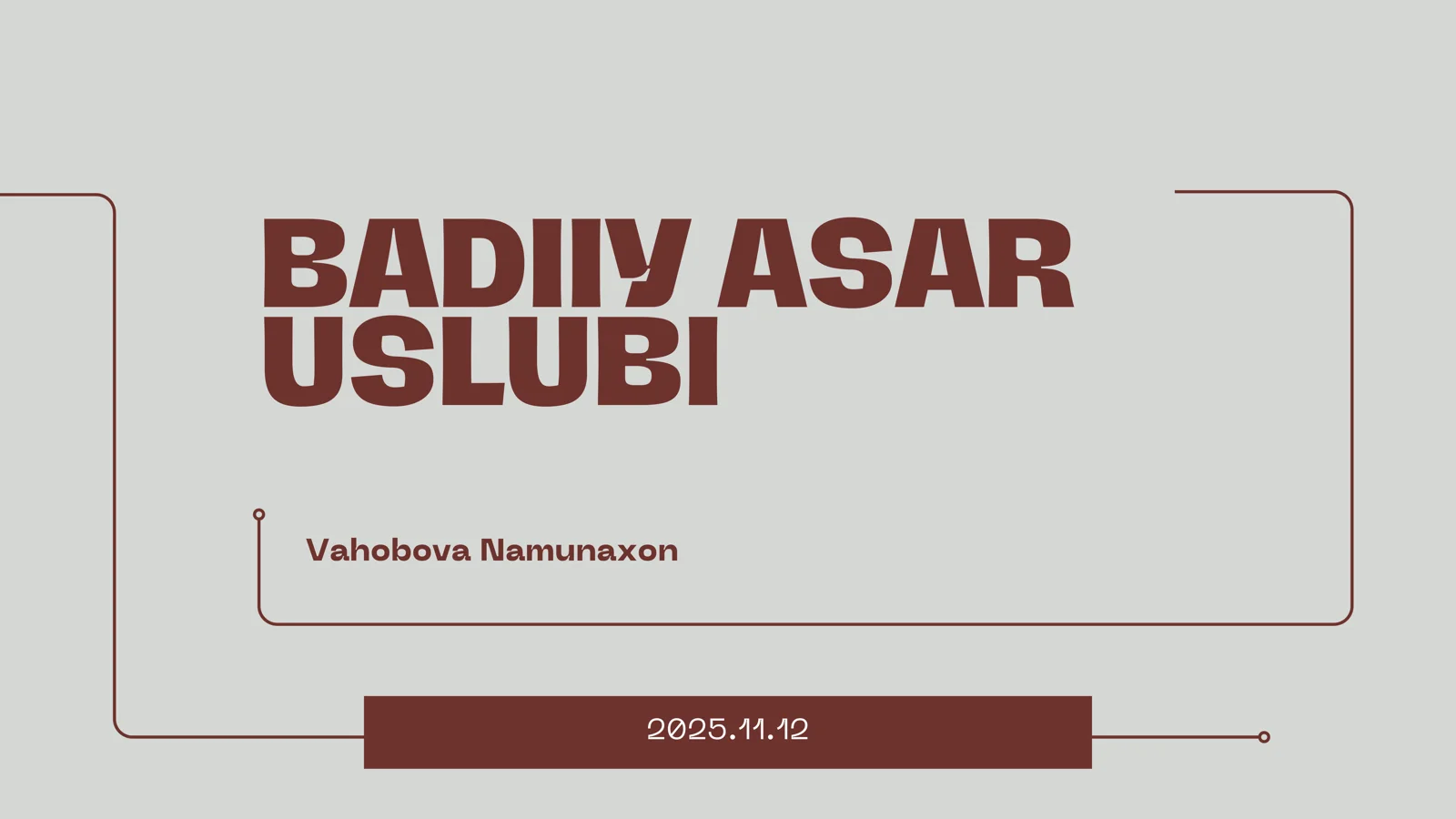 Badiiy asar uslubi