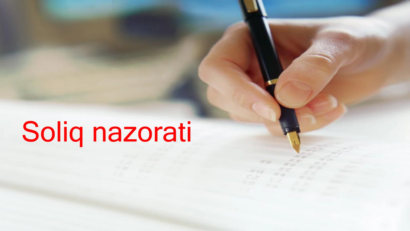 Soliq nazorati