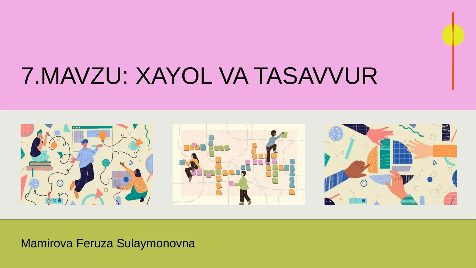 Xayol va Tasavvur