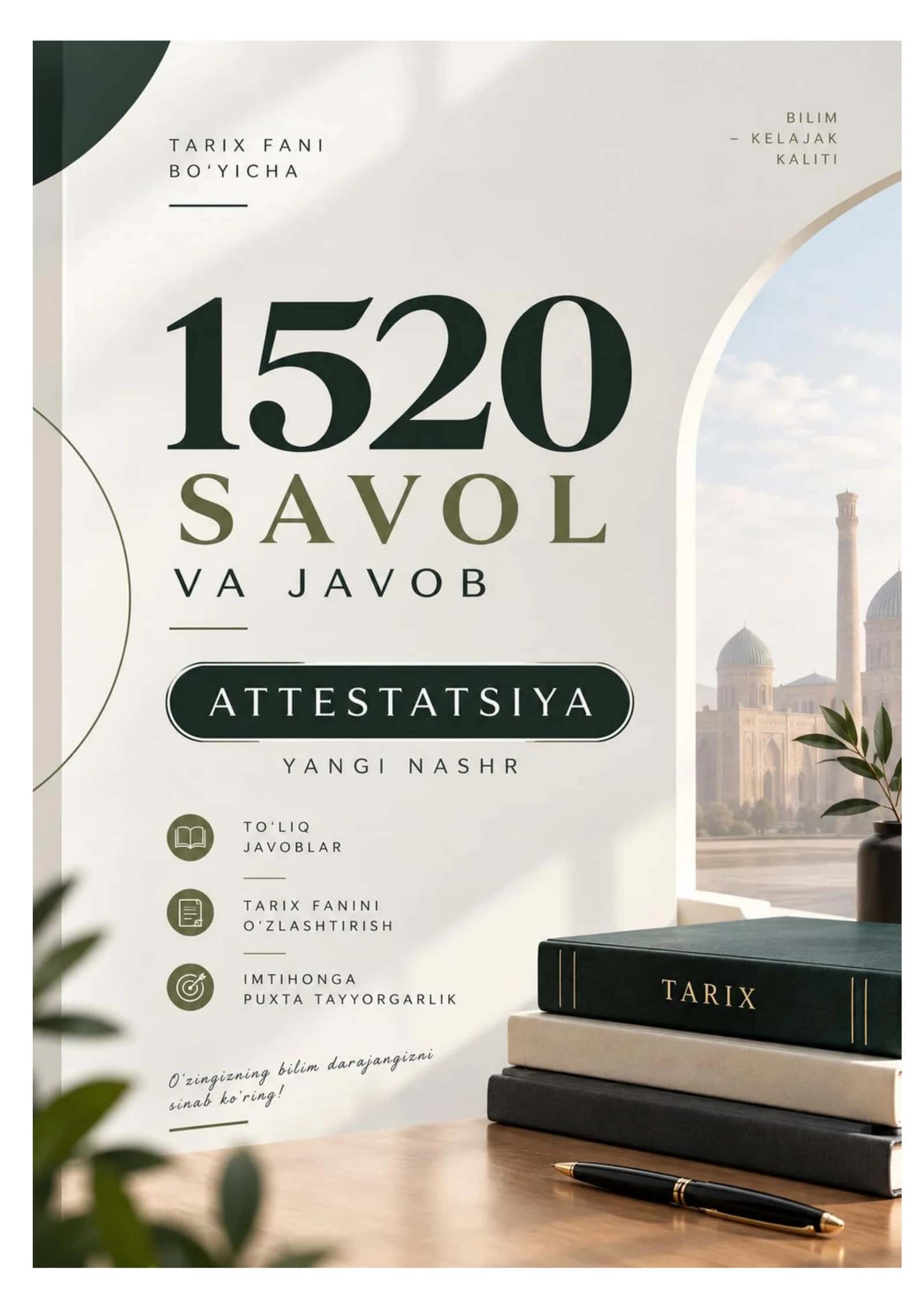 TARIX ATTESTATSIYA TESTLARI
