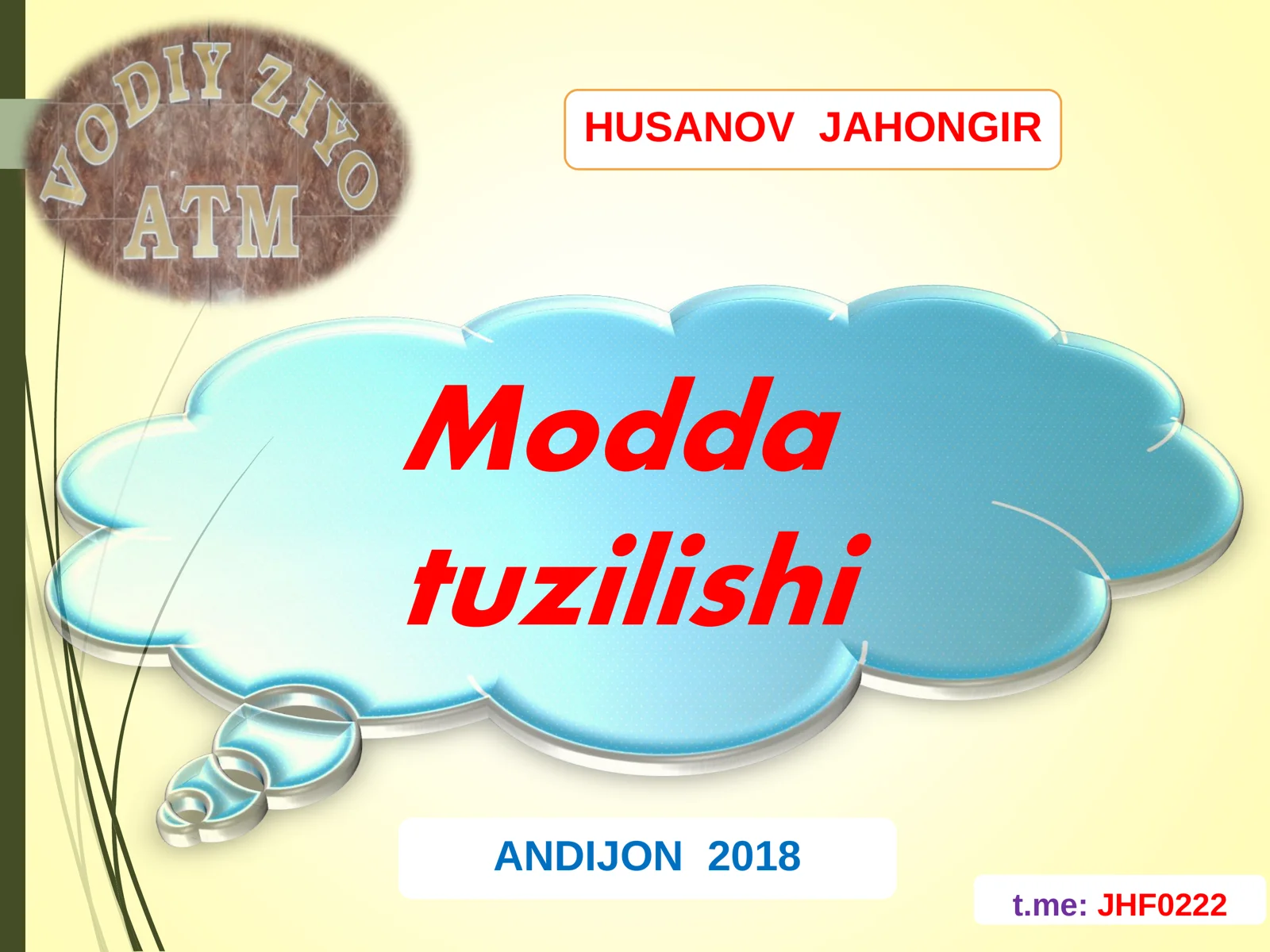 Modda tuzilishi