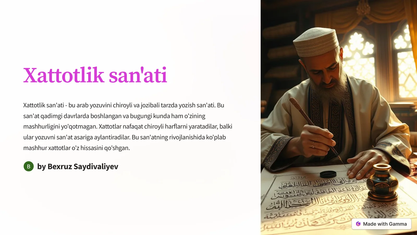Xattotlik san'ati