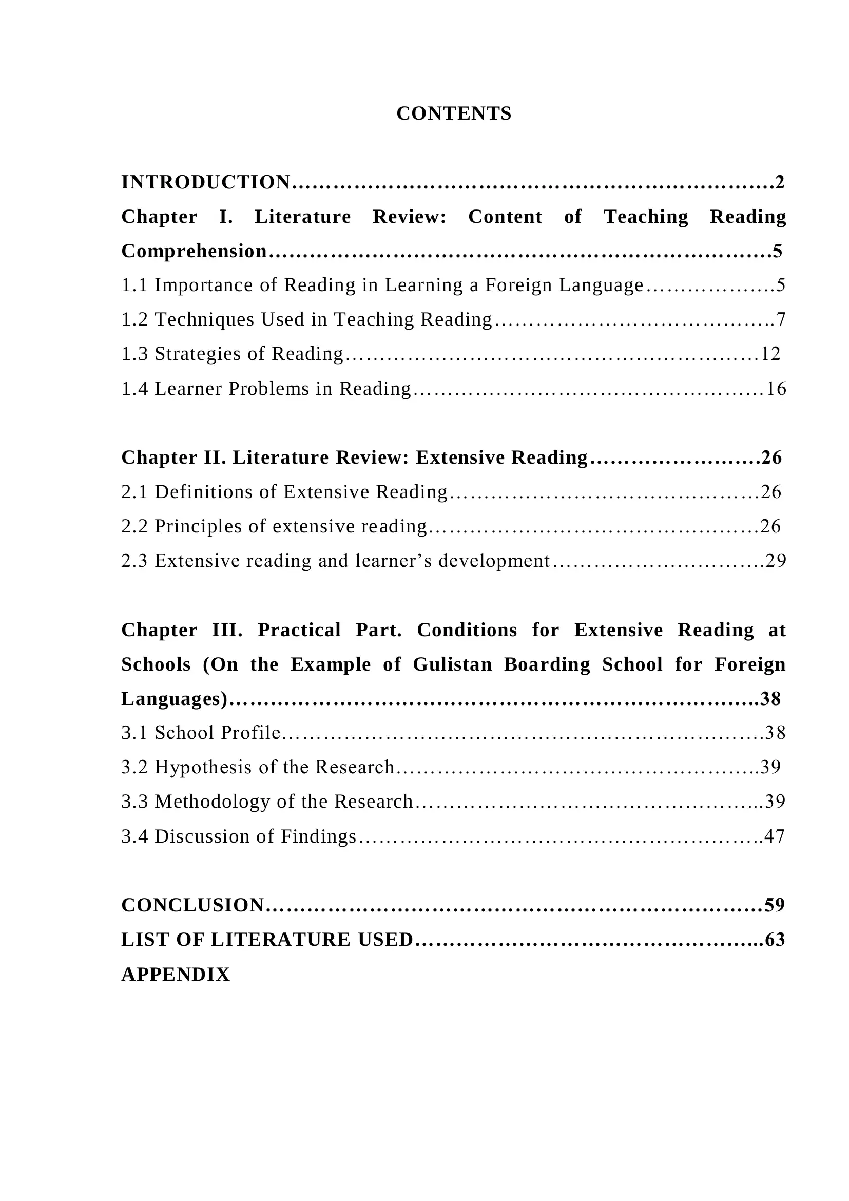 Literature Review: Teaching Reading Comprehension